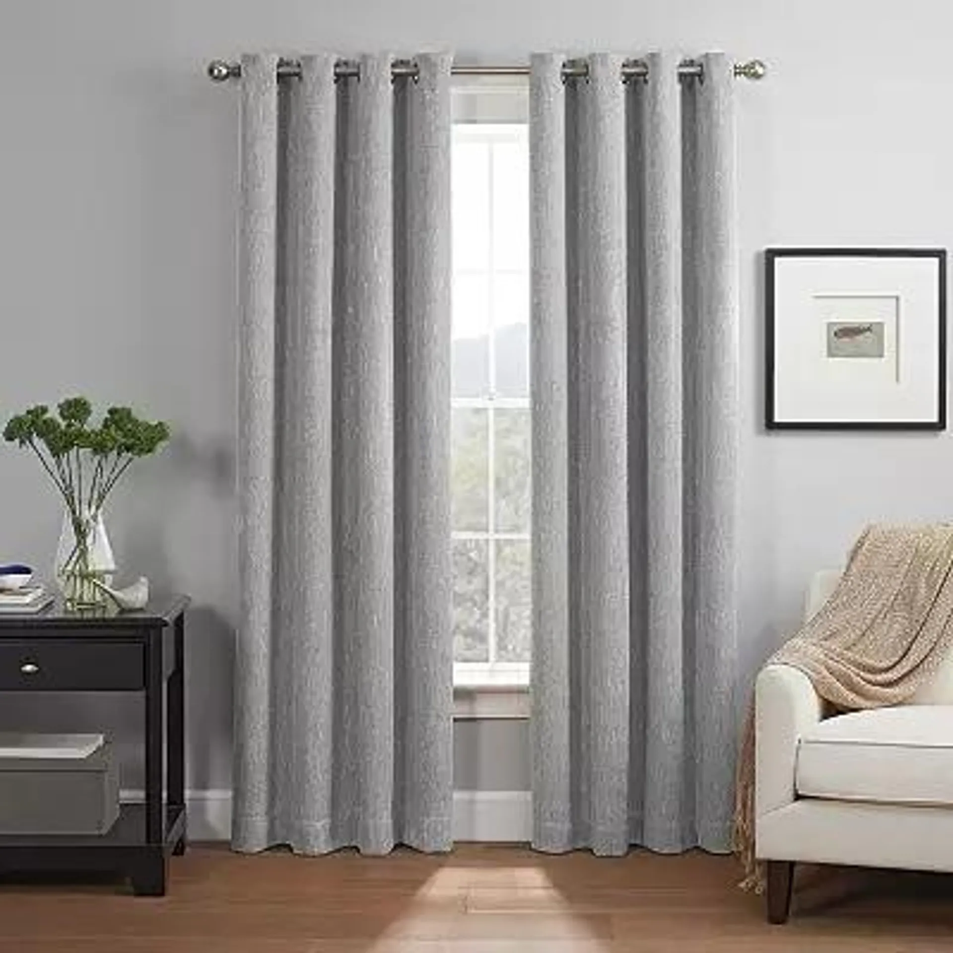 eclipse 2-Pack Absolute Zero Dean 100% Blackout Curtains