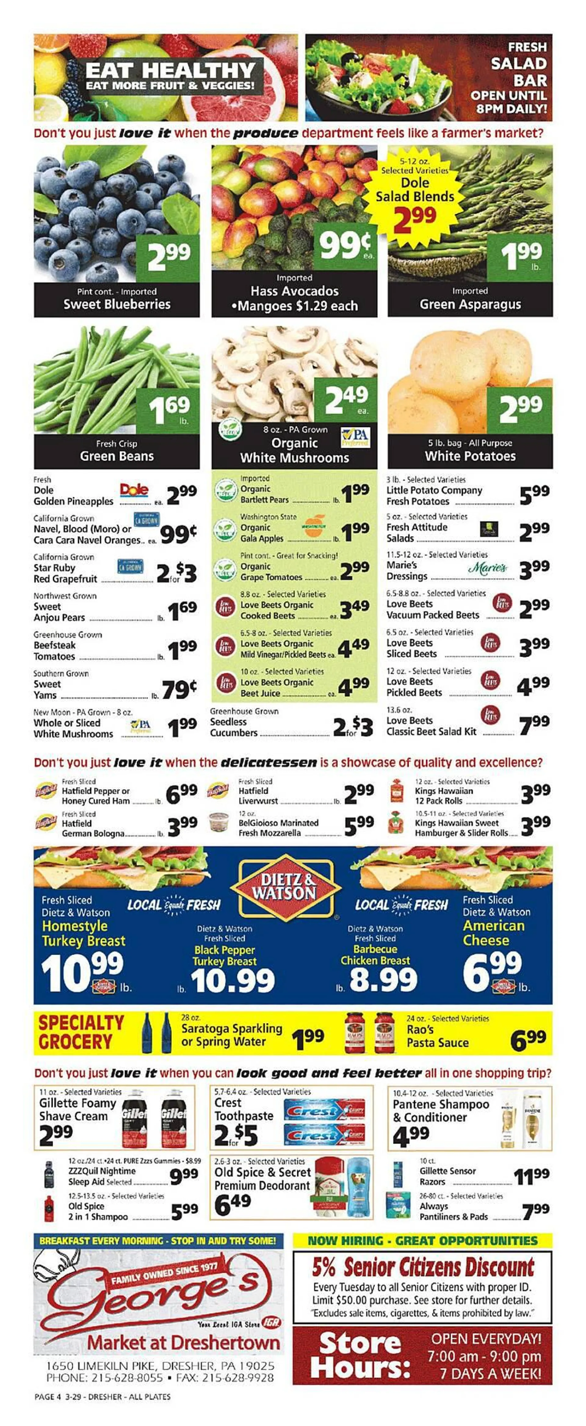 Weekly ad George's Market Weekly Ad from March 29 to April 4 2024 - Page 4