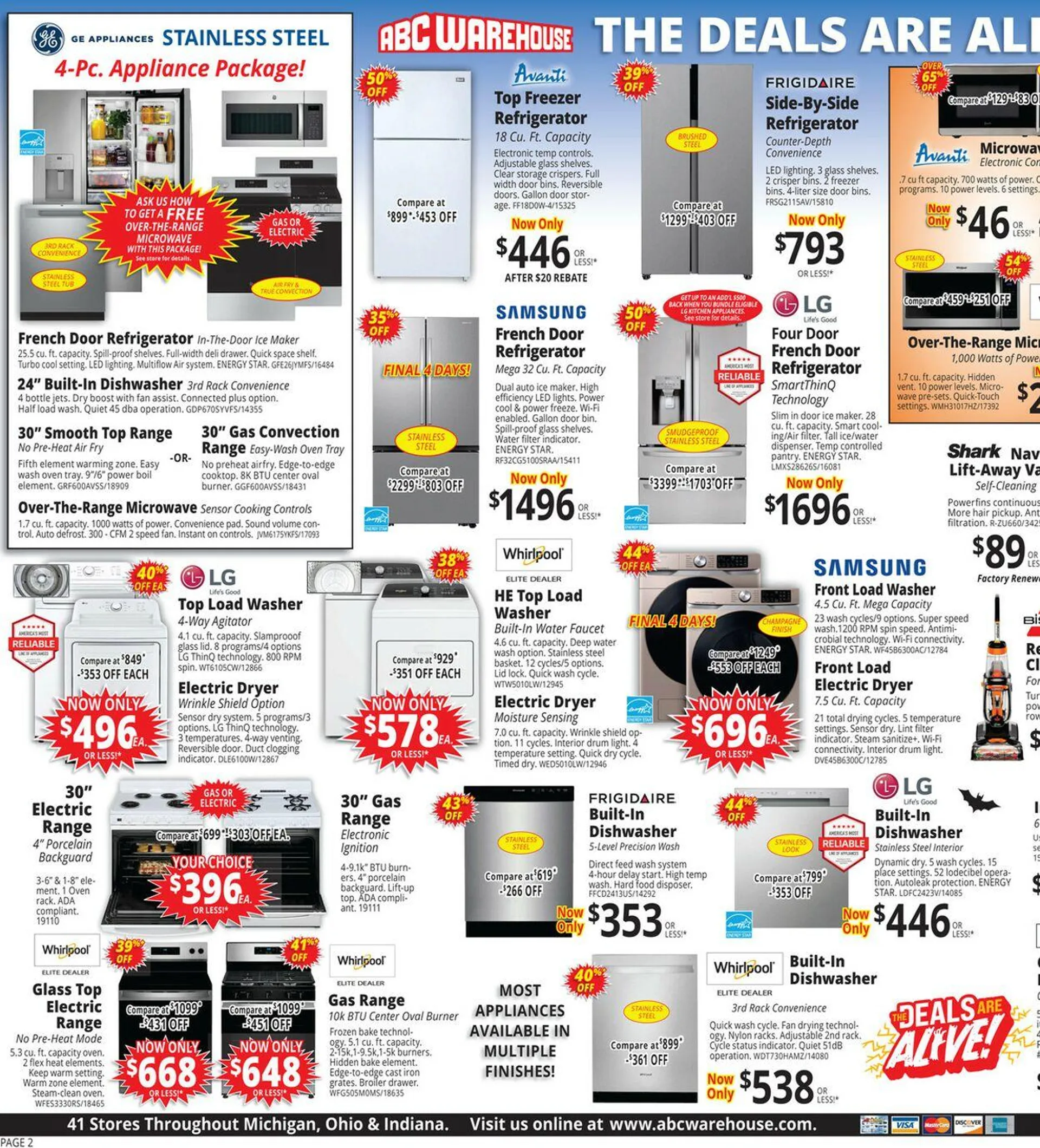 Weekly ad ABC Warehouse Current weekly ad from October 27 to November 2 2024 - Page 2