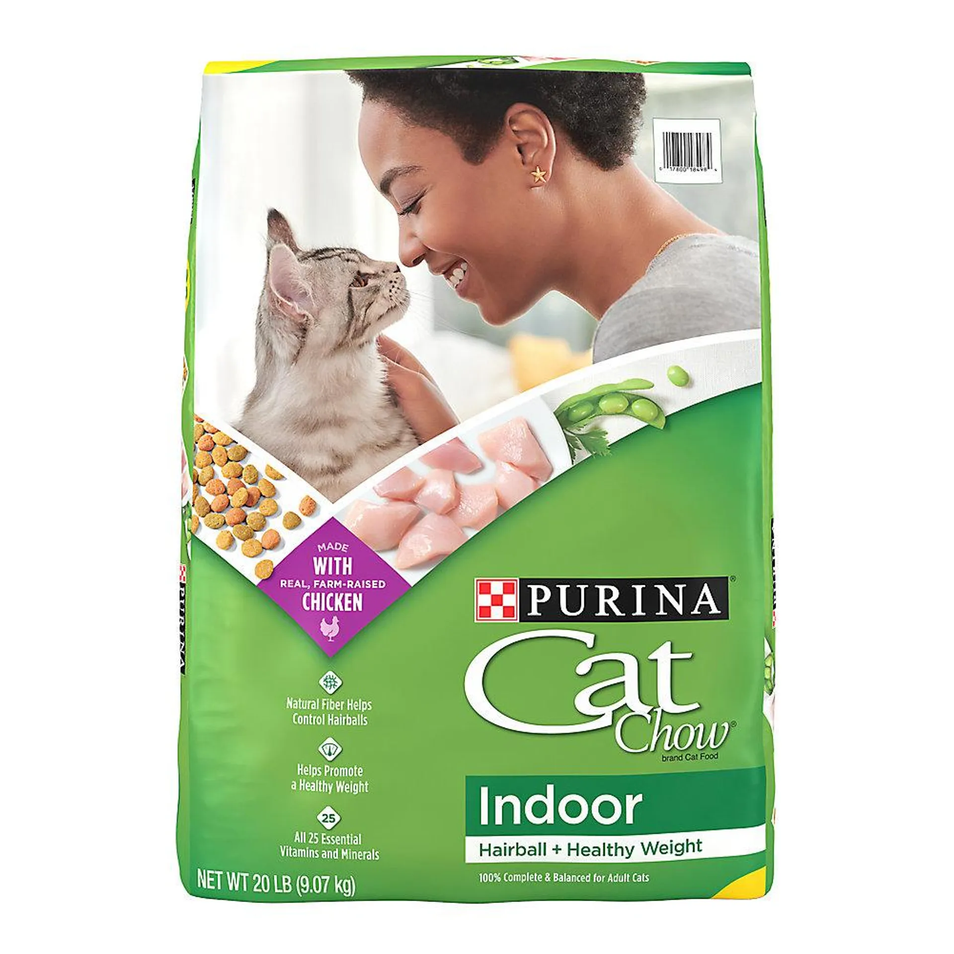 Purina® Cat Chow® Indoor Adult Cat Dry Food - Chicken, Natural, Real Meat