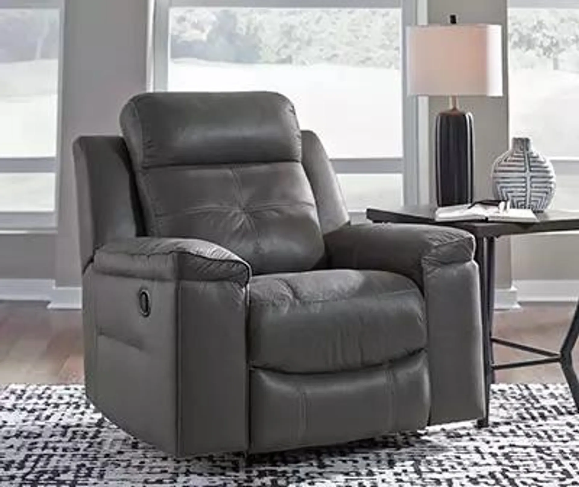 Jesolo Gray Rocker Recliner