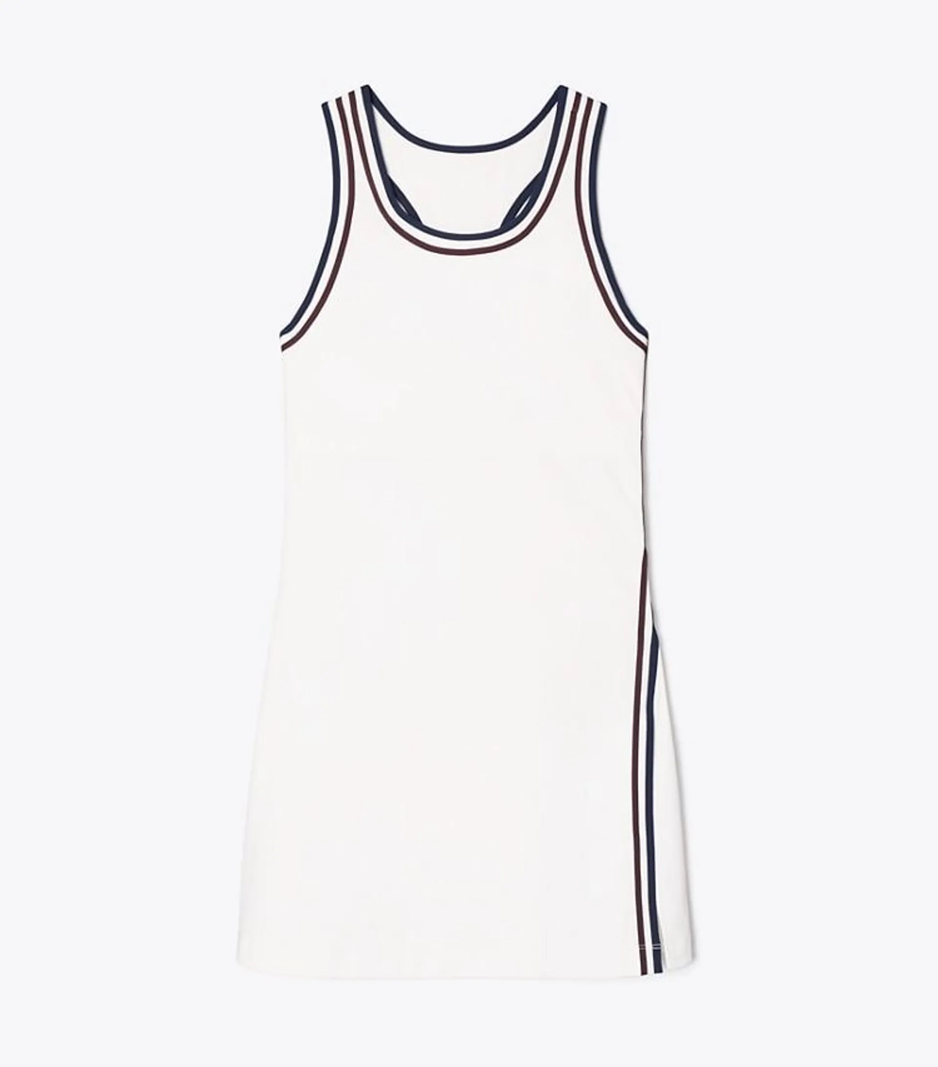 PERFORMANCE JERSEY SIDE-SLIT TENNIS DRESS