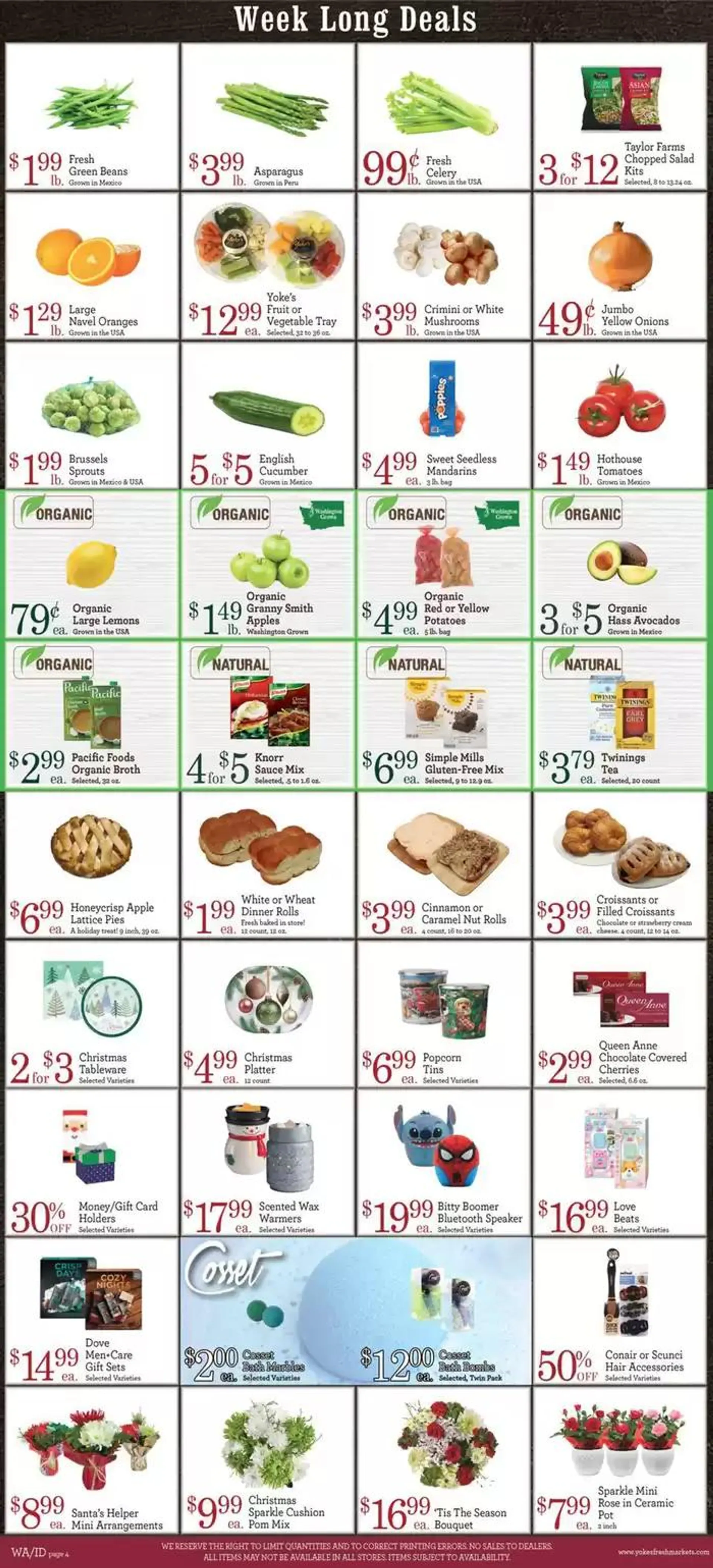 Weekly ad Yoke's Fresh Market Weekly Ad from December 18 to December 24 2024 - Page 4