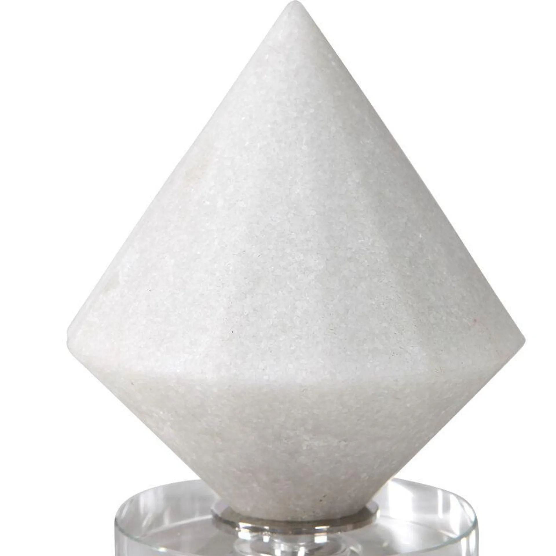 Alize White Stone Sculptures (Set Of 3)