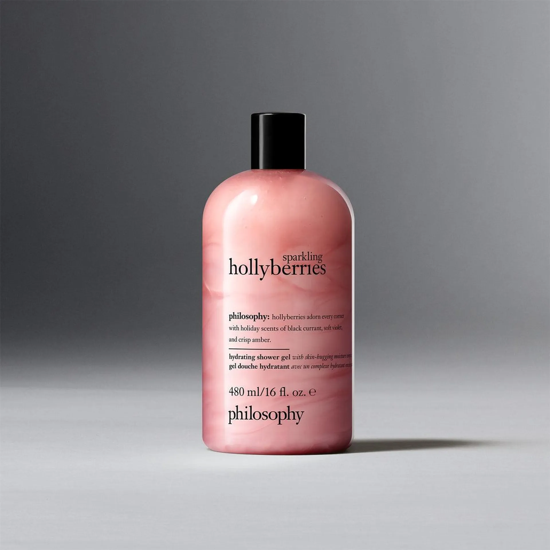 sparking hollyberries hydrating shower gel