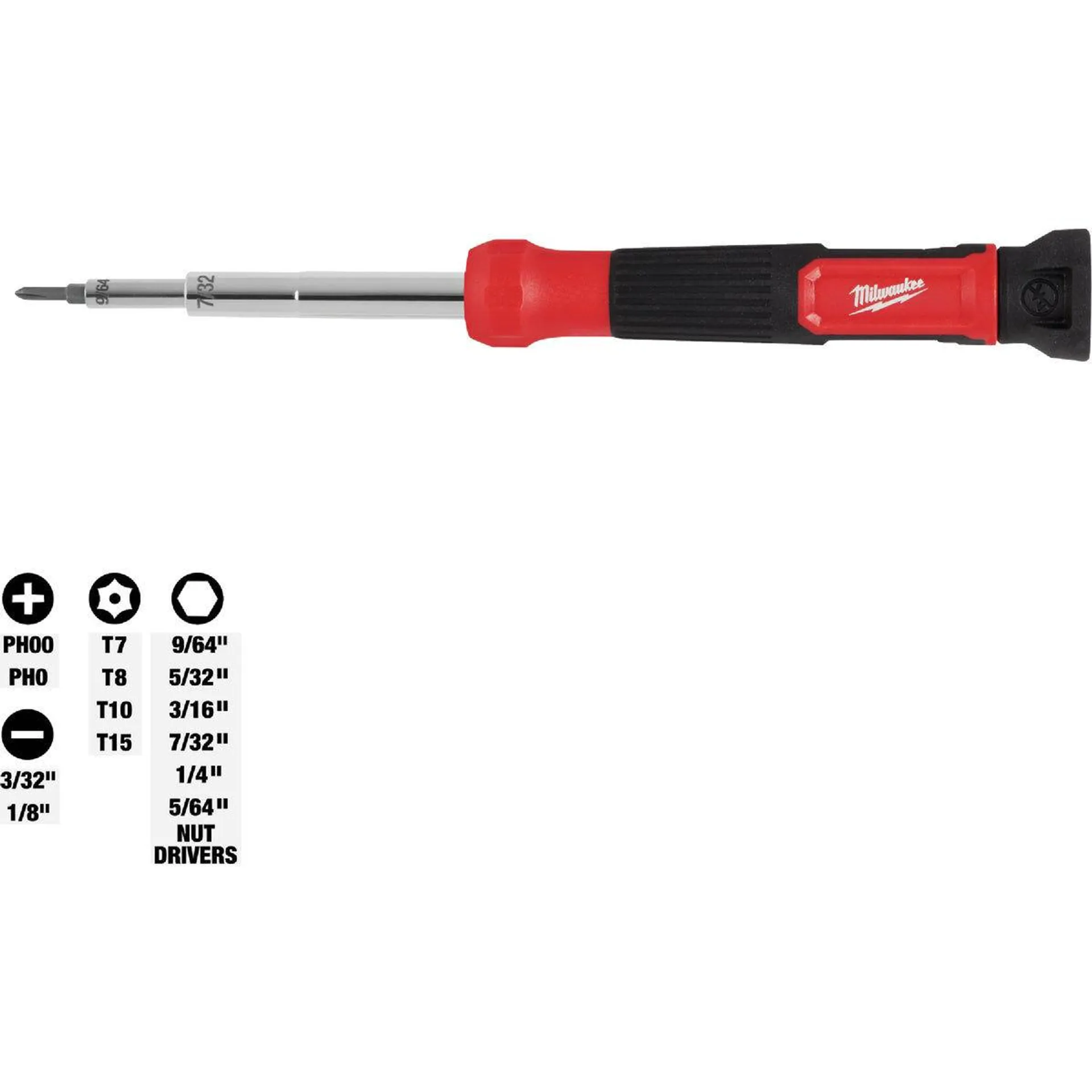 Milwaukee 14-In-1 Precision Multi-Bit Screwdriver