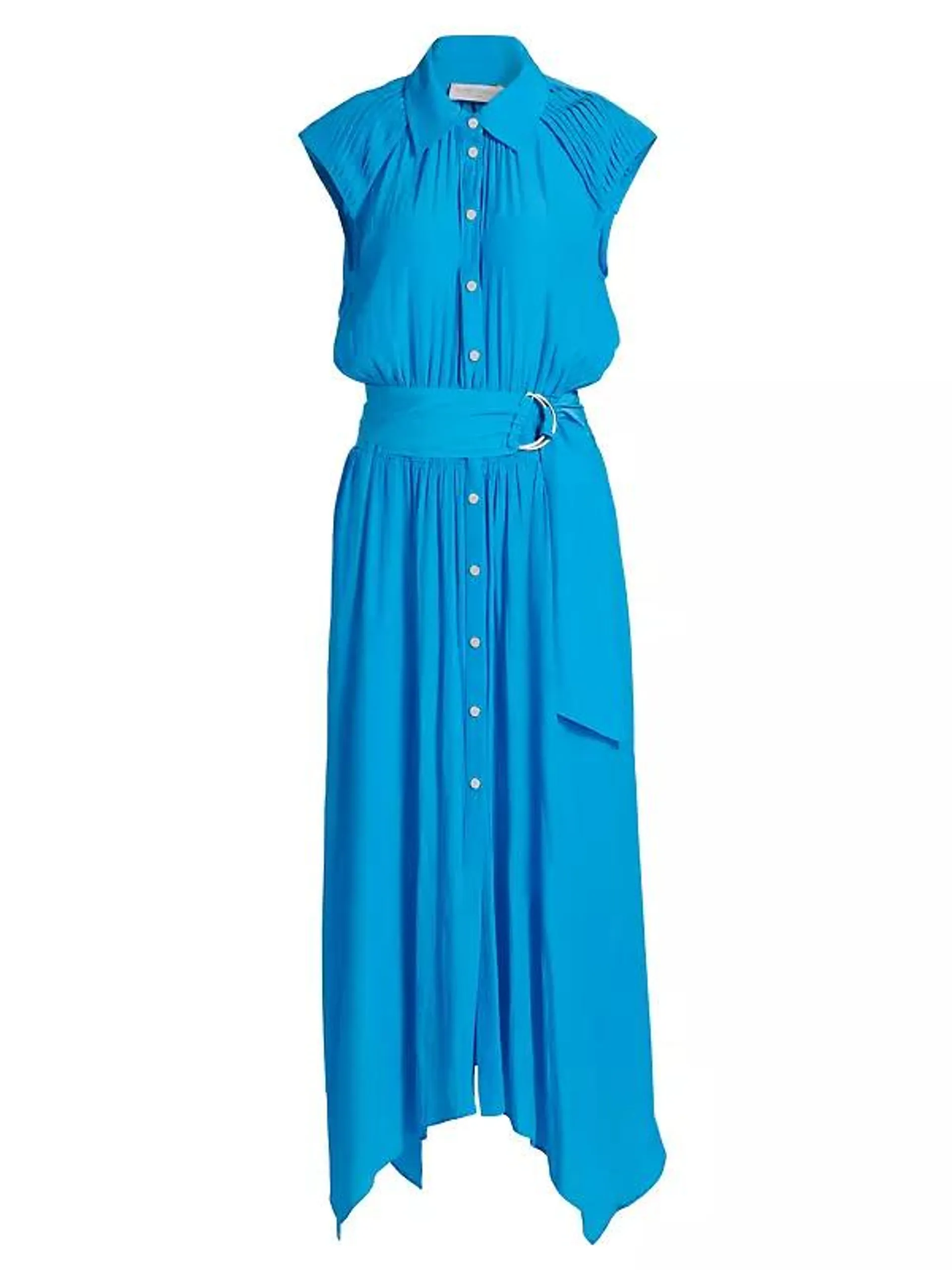 Ivy Belted Sleeveless Shirtdress