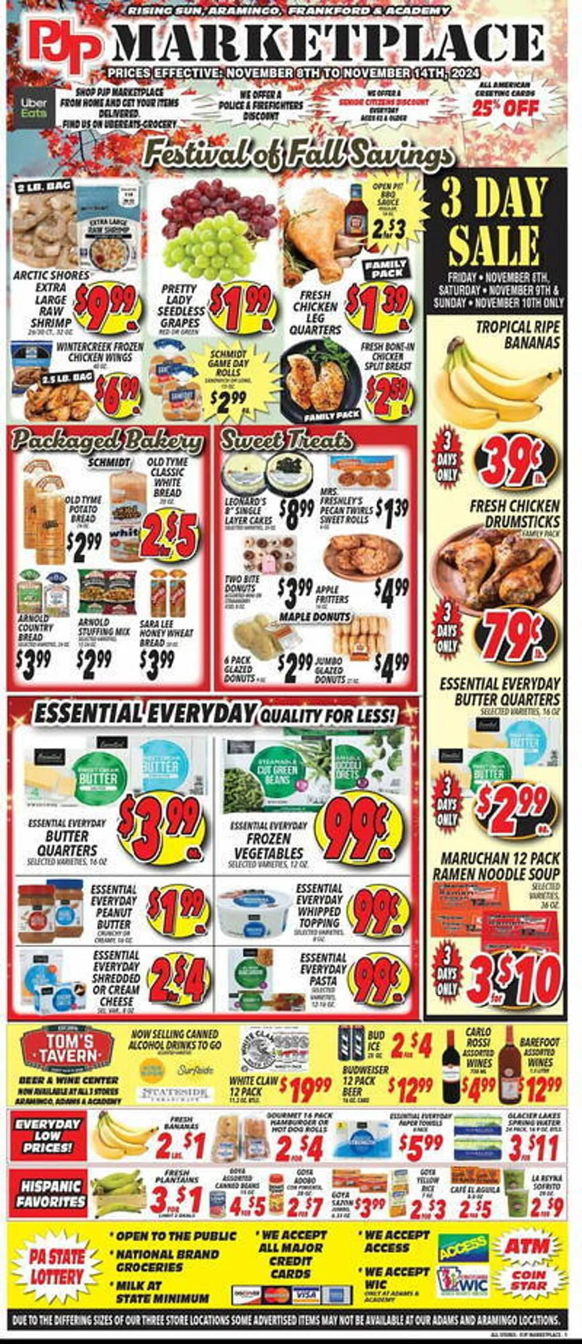 PJP Marketplace Weekly Ad - 1