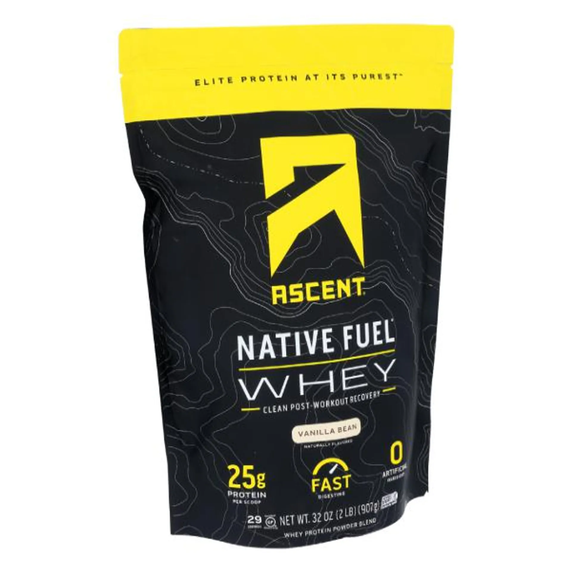 Ascent Native Fuel Whey Protein Vanilla - 2 Pound