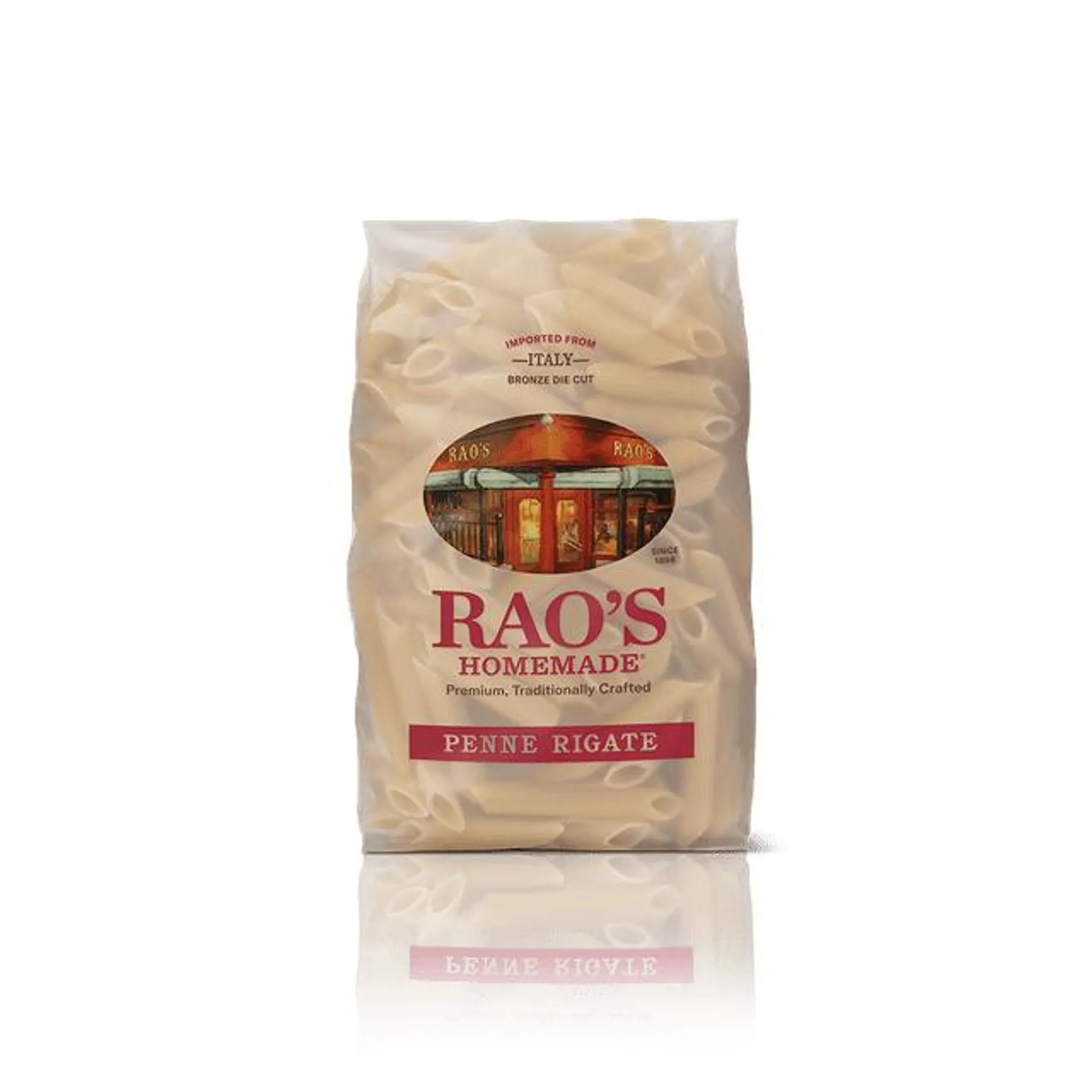 Rao's Homemade Penne Rigate, Premium Italian Pasta Made from Durum Semolina Flour, 16 Oz