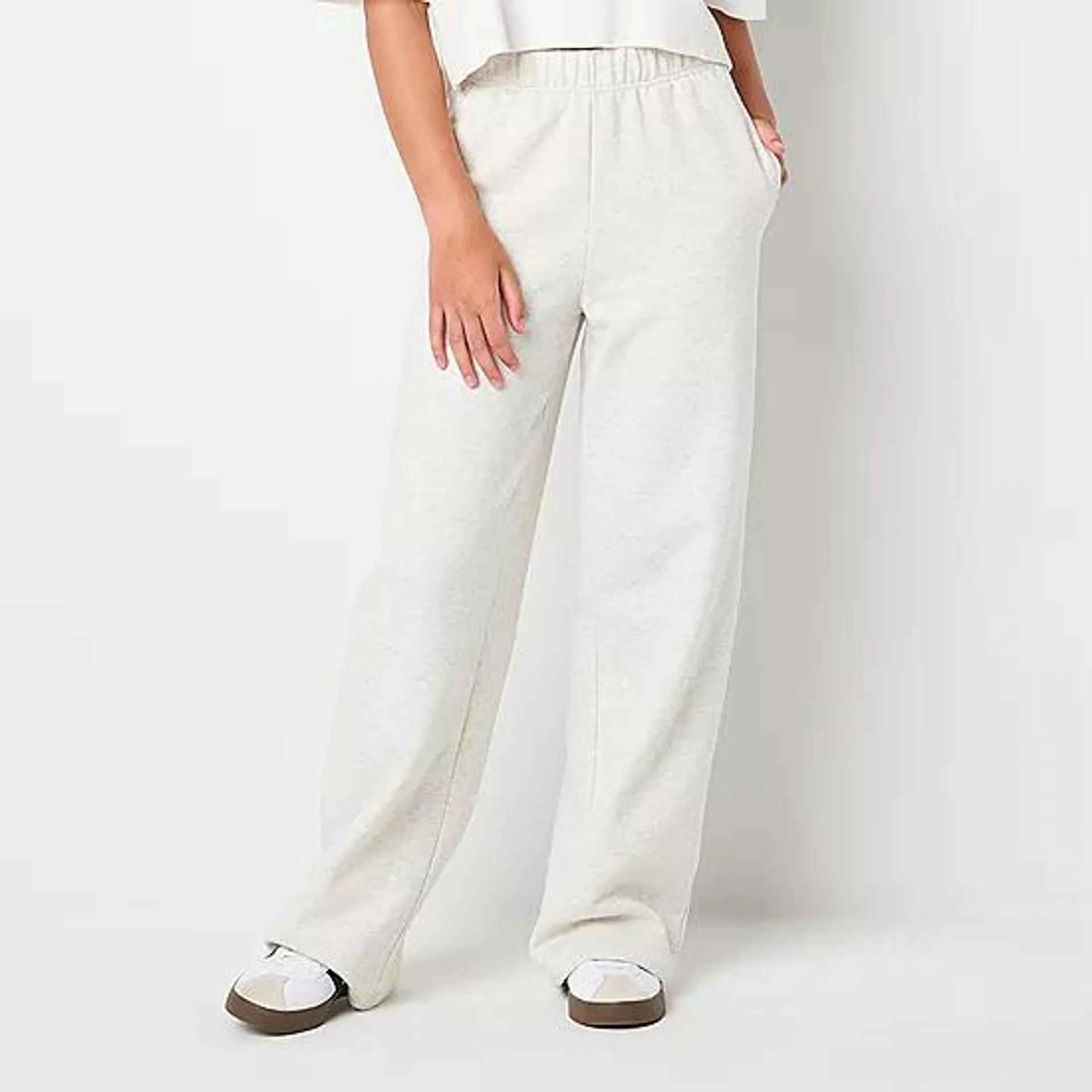 Arizona Womens Wide Leg Sweatpant-Juniors