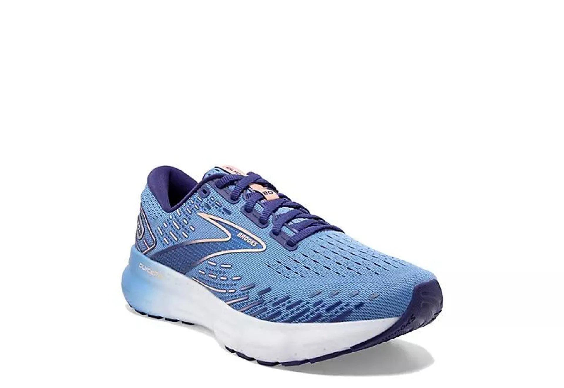 Brooks Womens Glycerin 20 Running Shoe - Blue