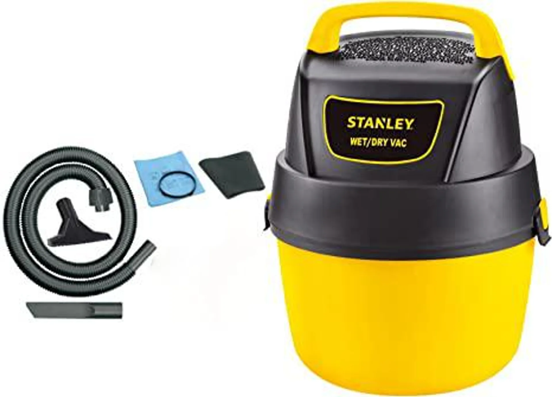 Stanley Wet/Dry Vacuum, 1 Gallon, 1.5 Horsepower