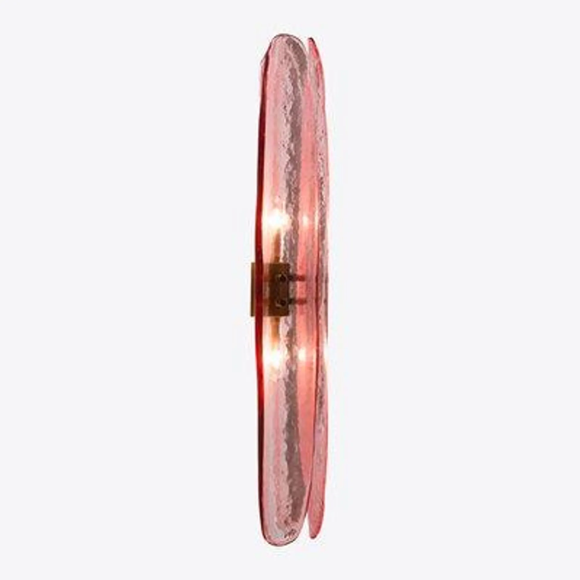 Pink Dahlia Wall Light from Pure White Lines