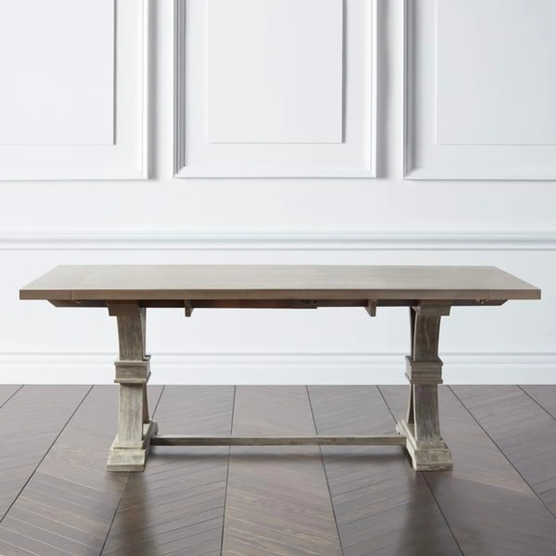 Archer Natural Grey Extending Dining Table