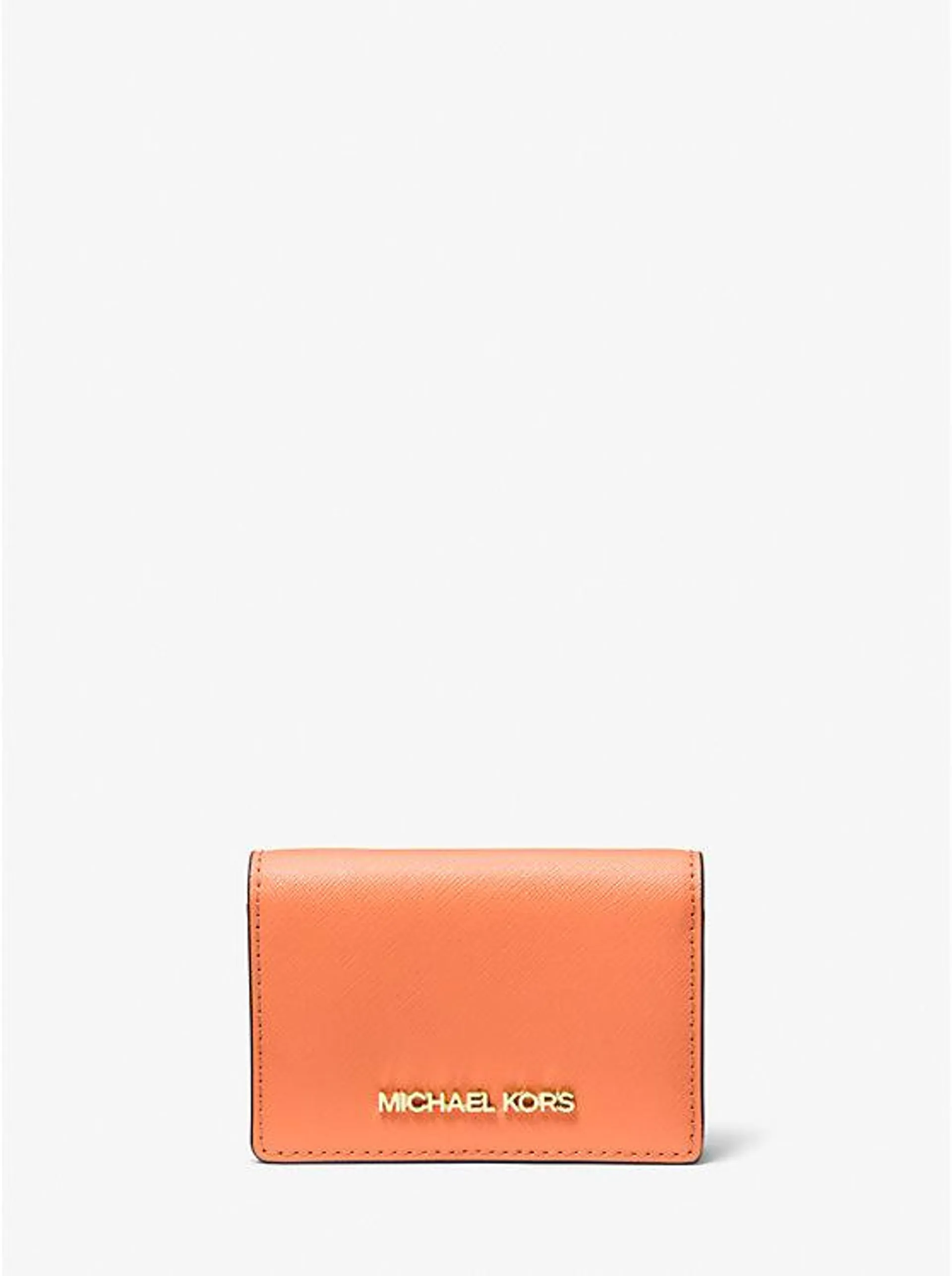 Jet Set Small Saffiano Leather Wallet