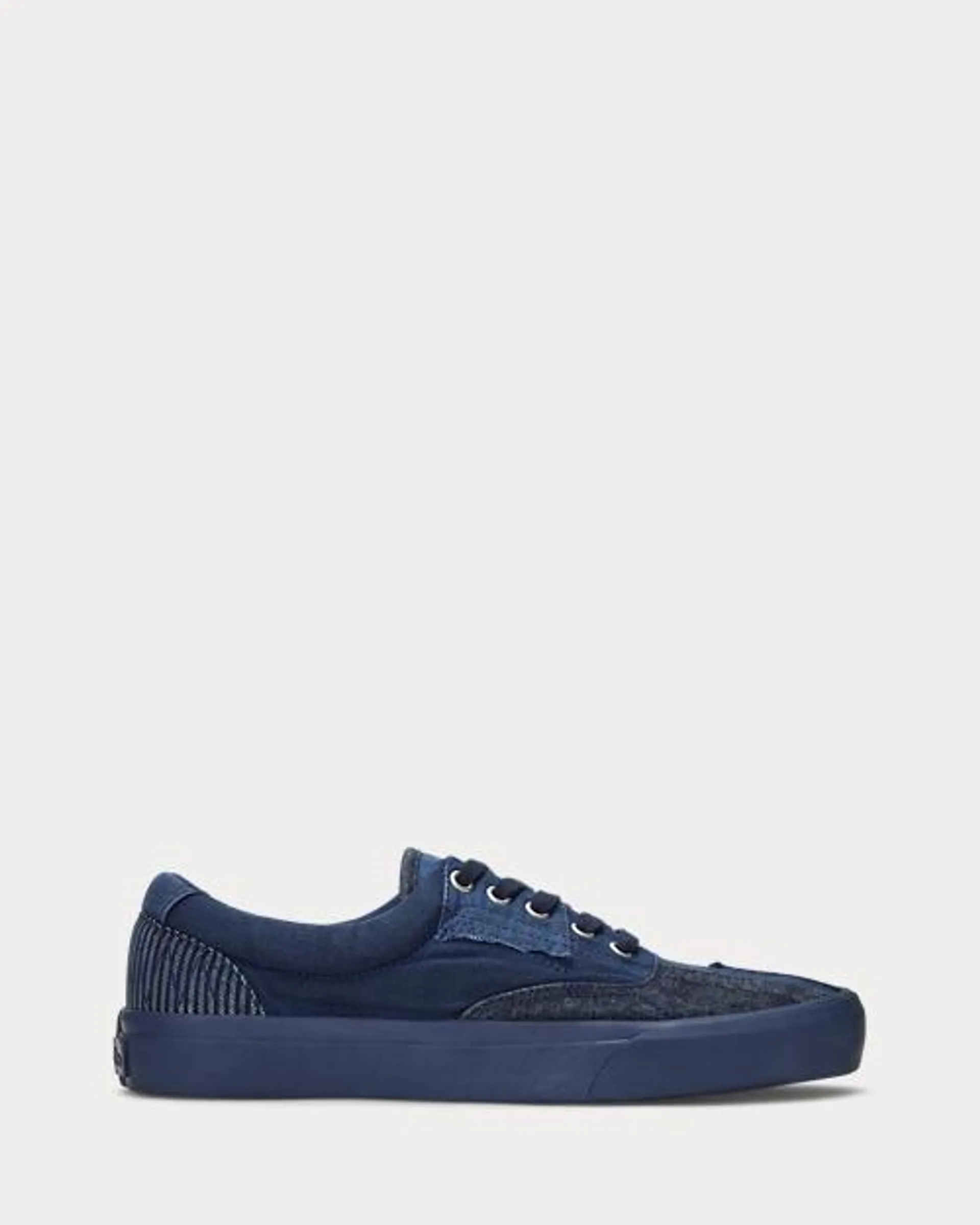 Keaton Indigo Patchwork Sneaker