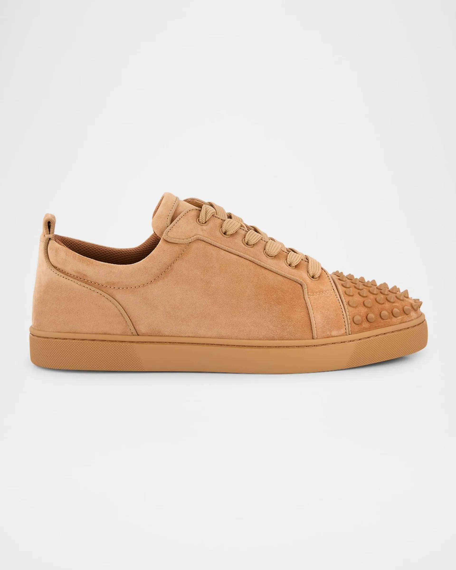 Men's Louis Junior Spikes Low-Top Suede Sneakers