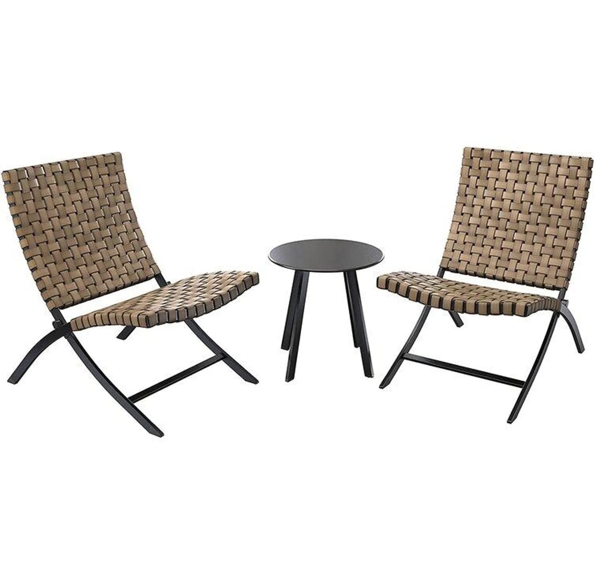 Bingham 3-Piece Wicker Outdoor Bistro Set