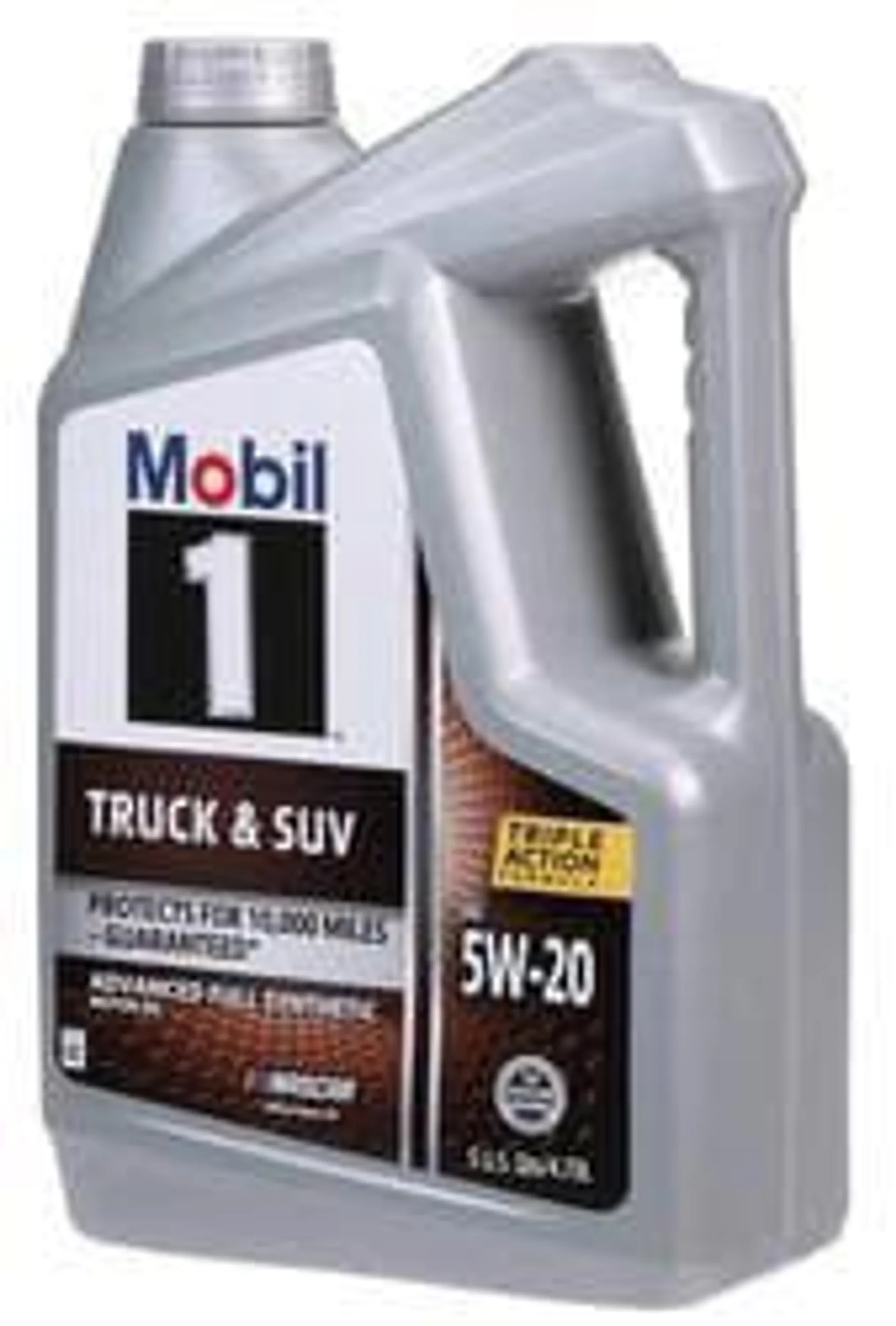 Mobil 1 Truck & SUV Full Synthetic Motor Oil 5W-20 5 Quart - 1-5-20SUV-5QT