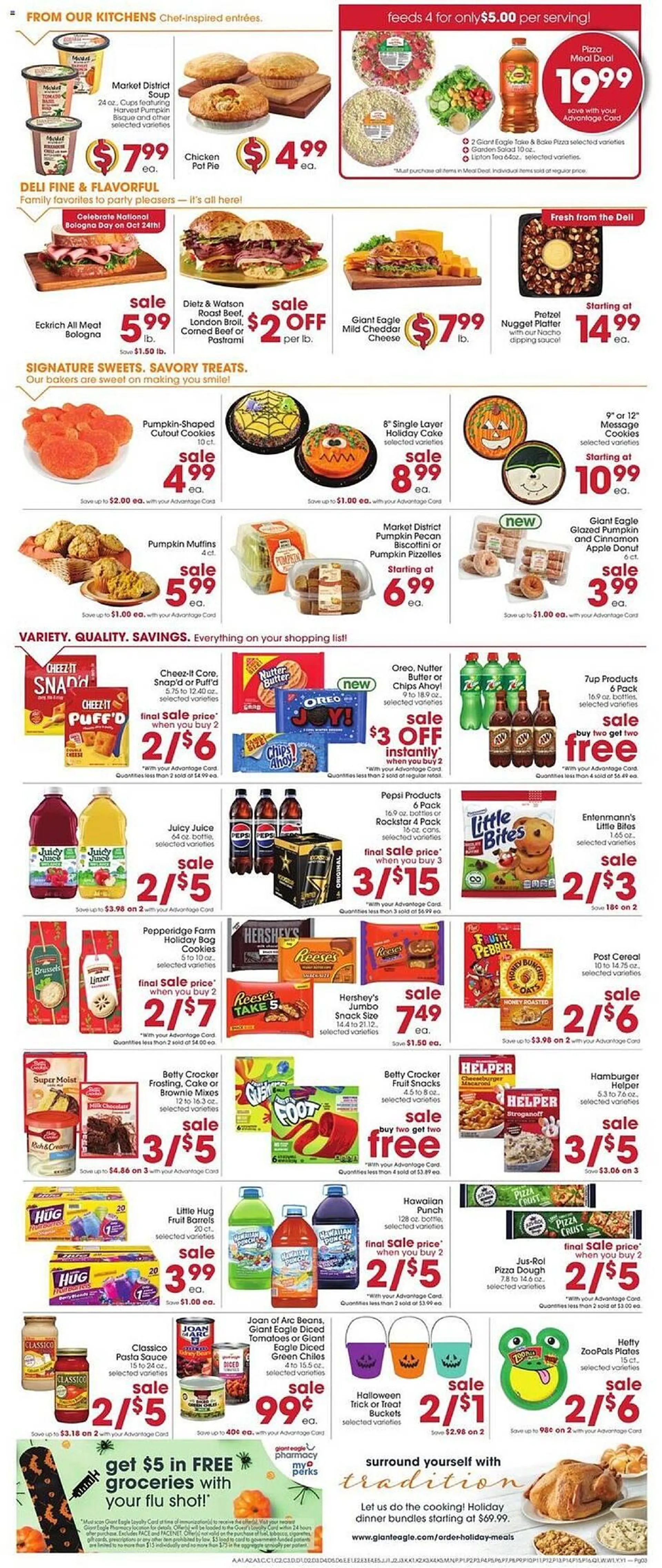 Weekly ad Giant Eagle Weekly Ad from October 24 to October 30 2024 - Page 3