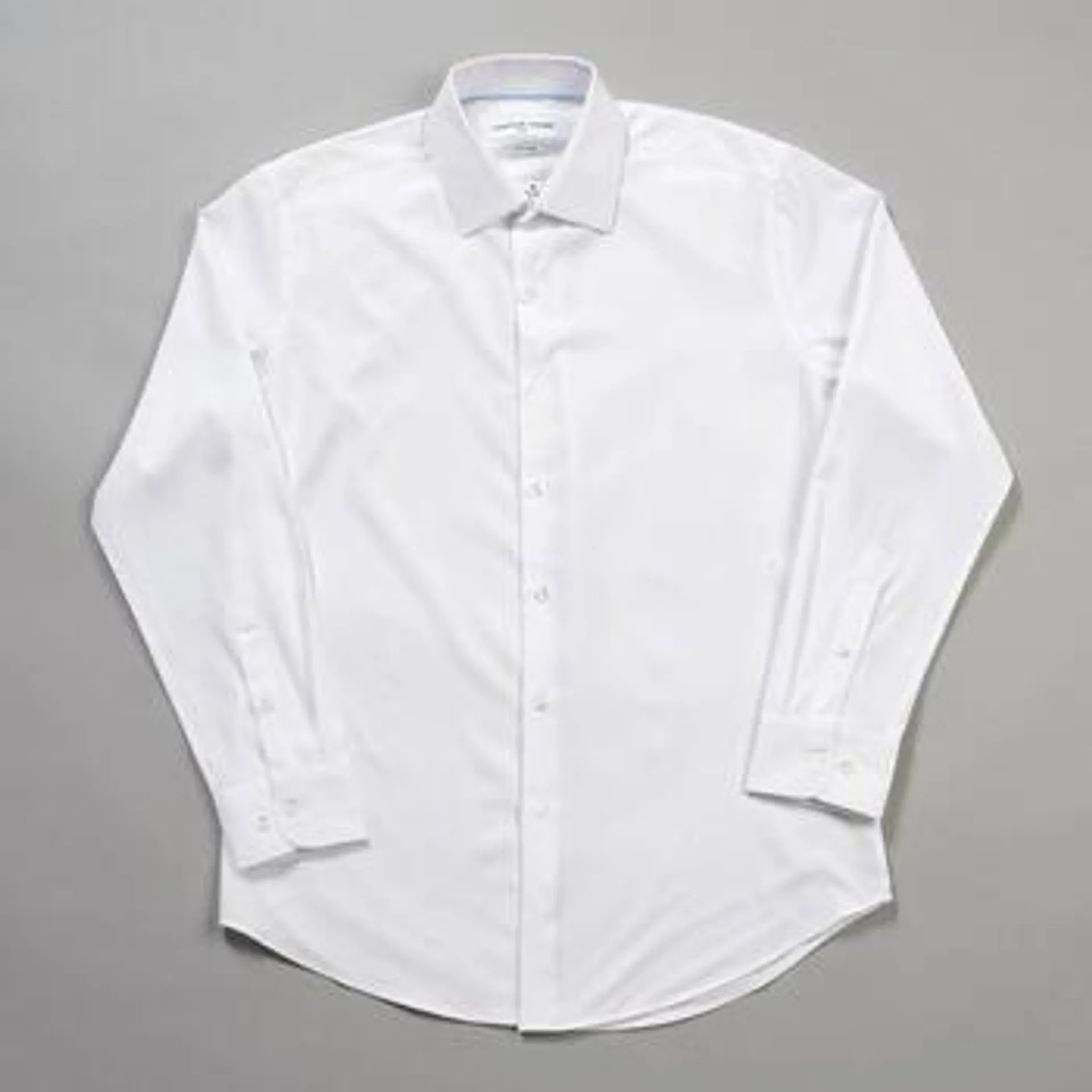 Mens Christian Aujard Fitted Dress Shirt - White