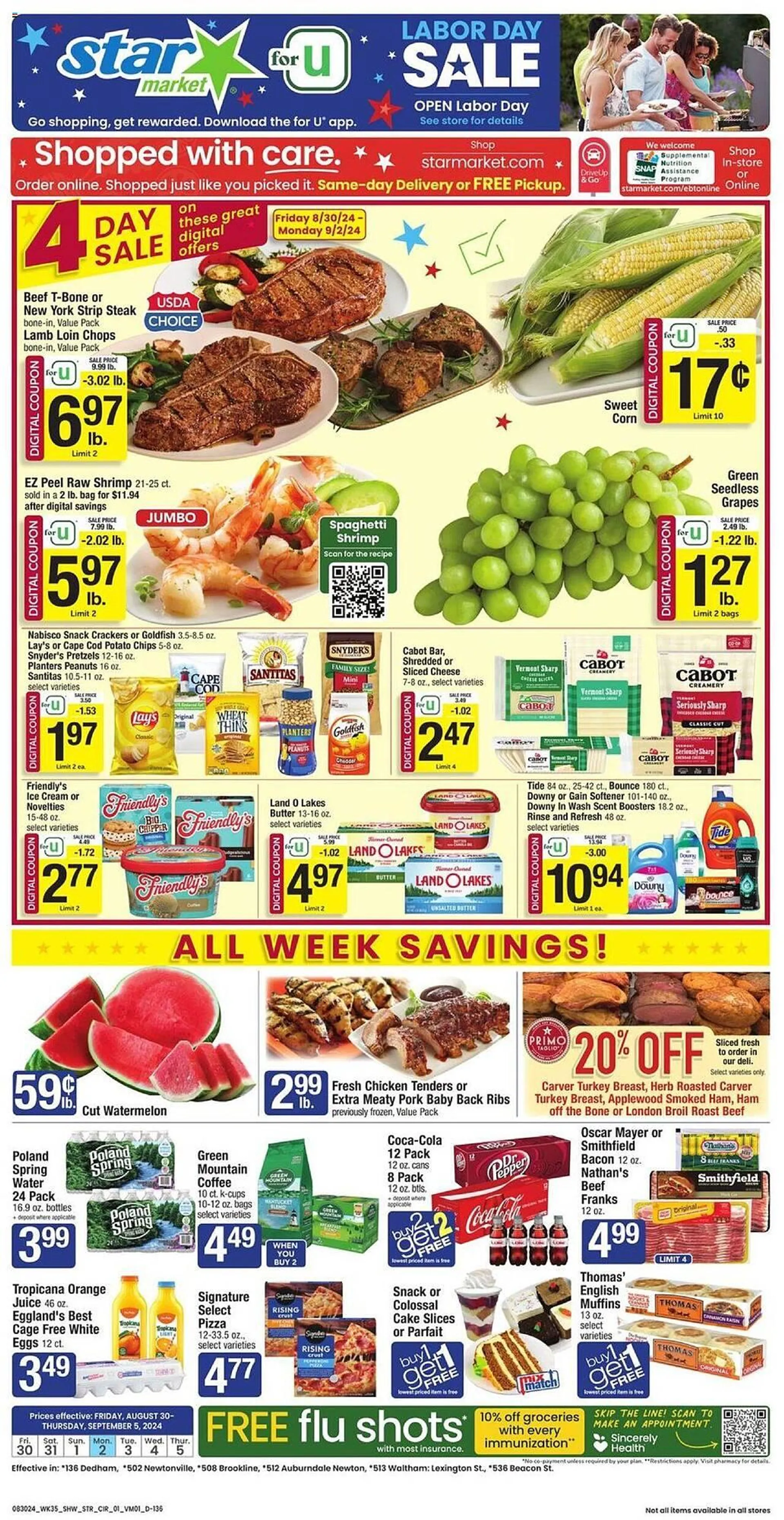 Star Market Weekly Ad - 1