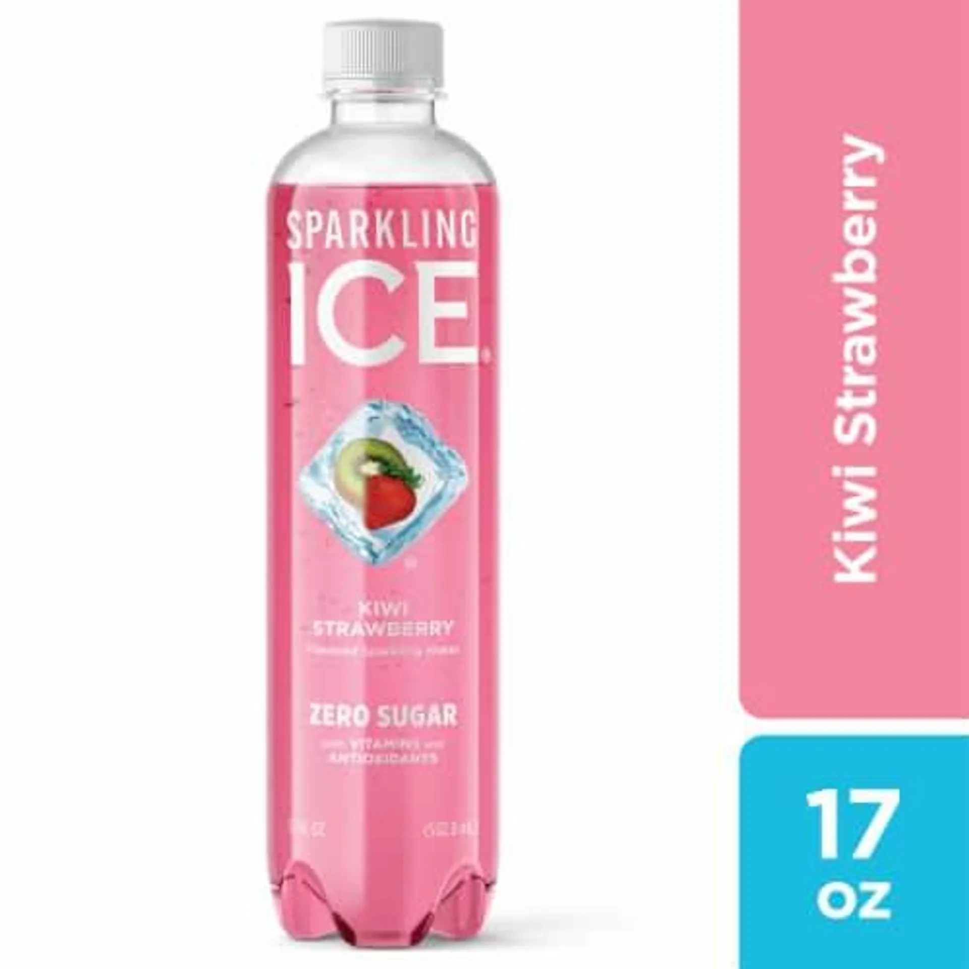 Sparkling Ice Zero Sugar Kiwi Strawberry Sparkling Water