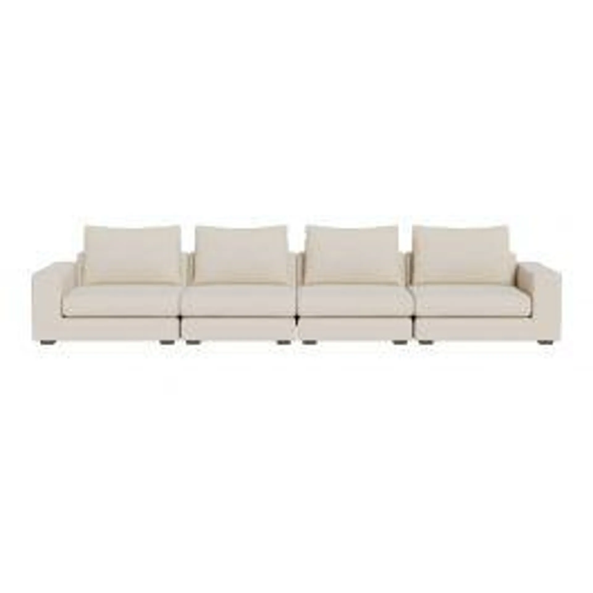 Braxton 4-Piece Sofa Cream