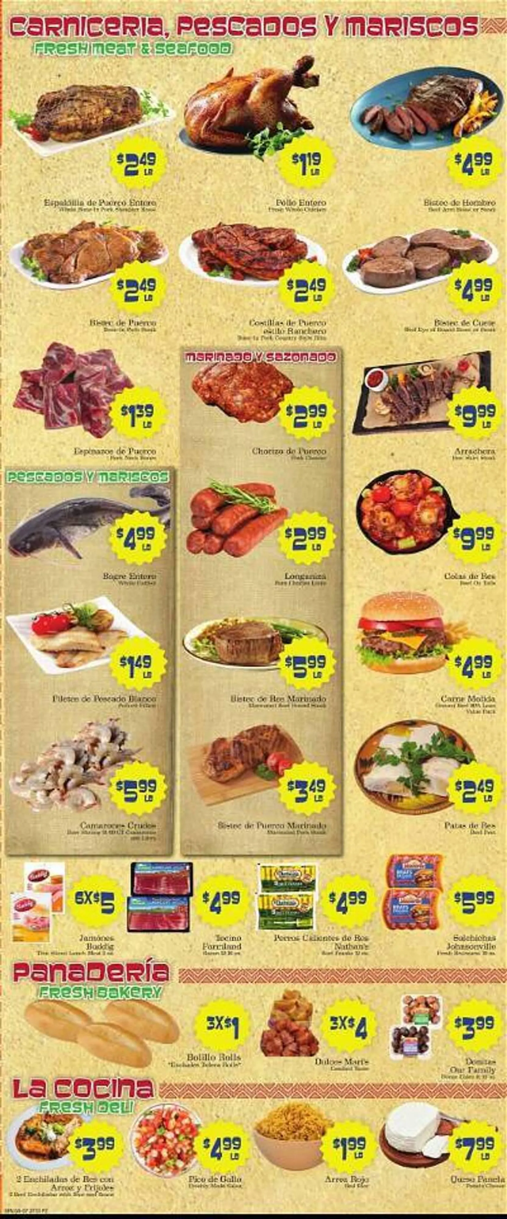 Weekly ad Supermercado Nuestra Familia Weekly Ad from April 7 to April 13 2024 - Page 2