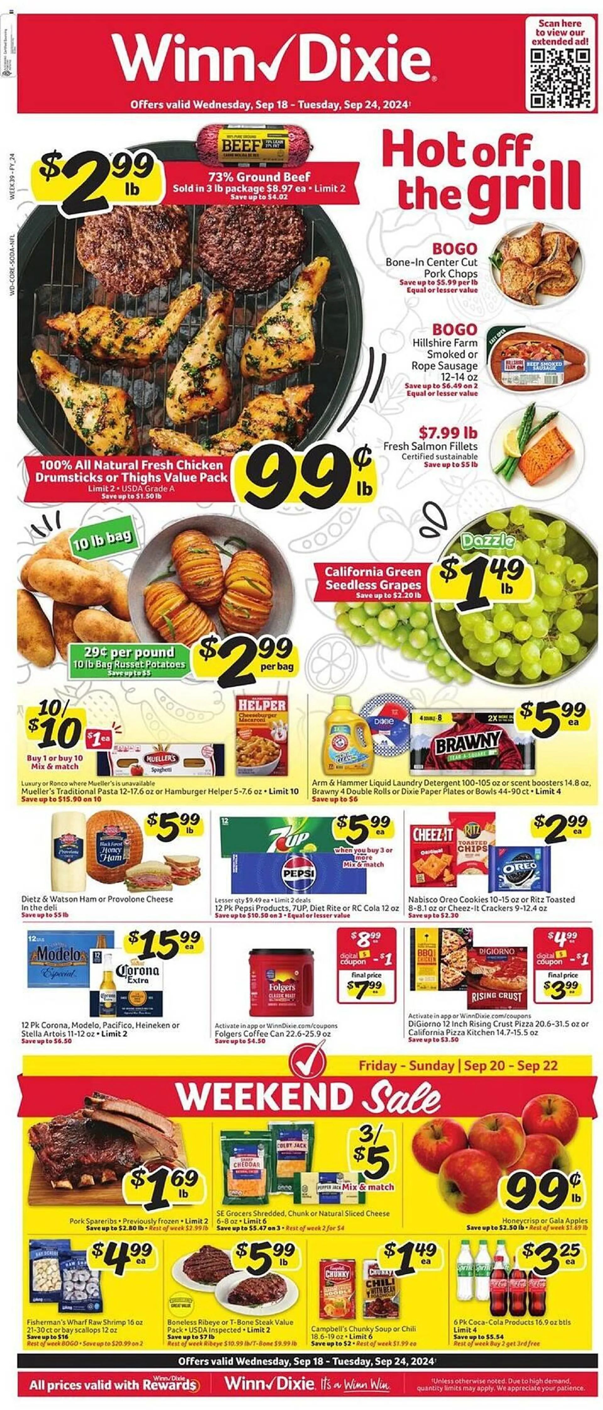 Winn Dixie Weekly Ad - 1