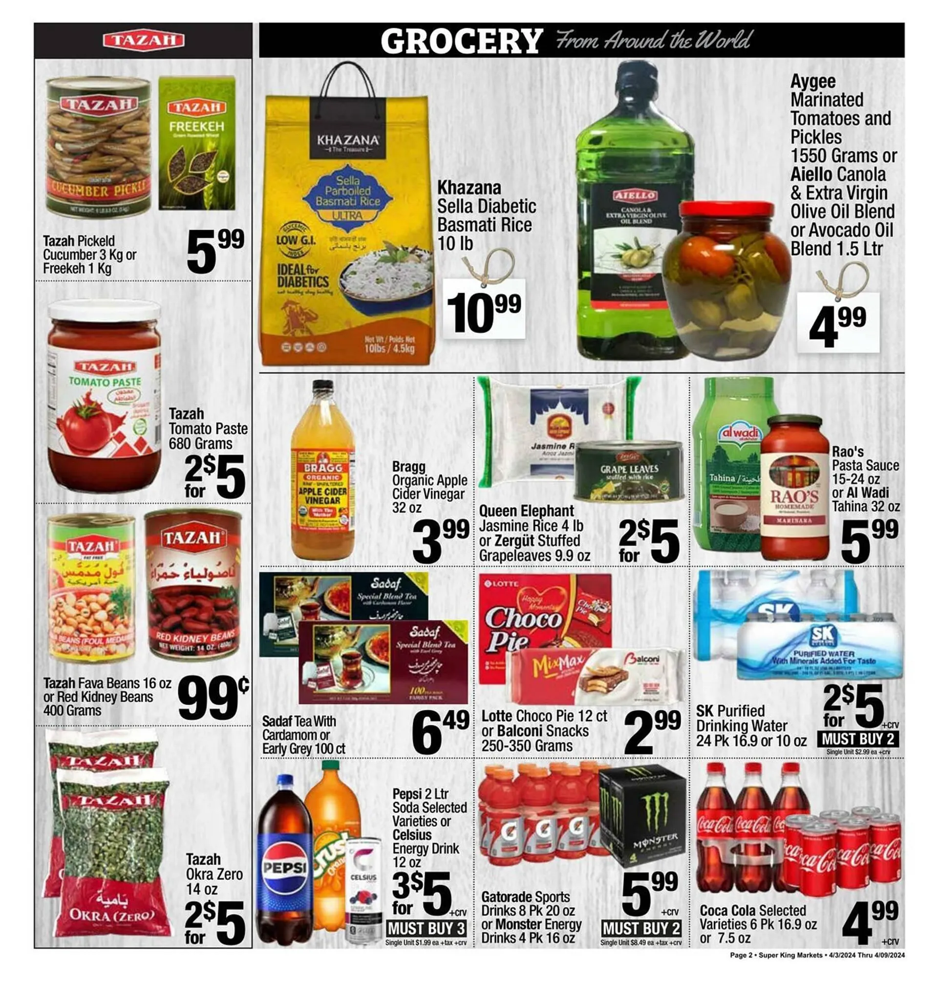Weekly ad Super King Markets Weekly Ad from April 3 to April 9 2024 - Page 2
