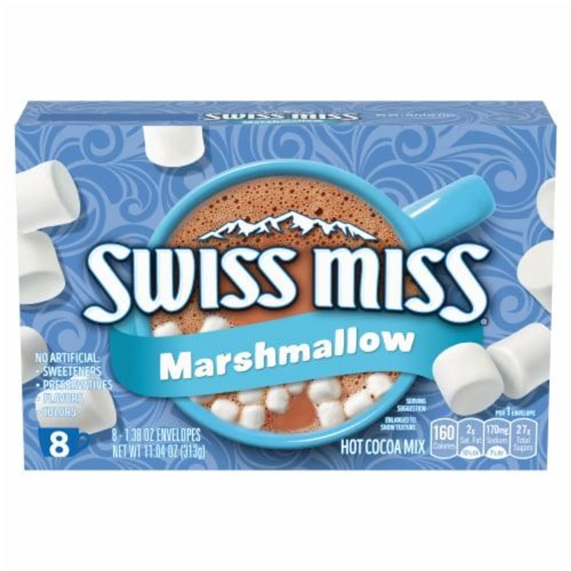 Swiss Miss Chocolate Hot Cocoa Mix With Marshmallows