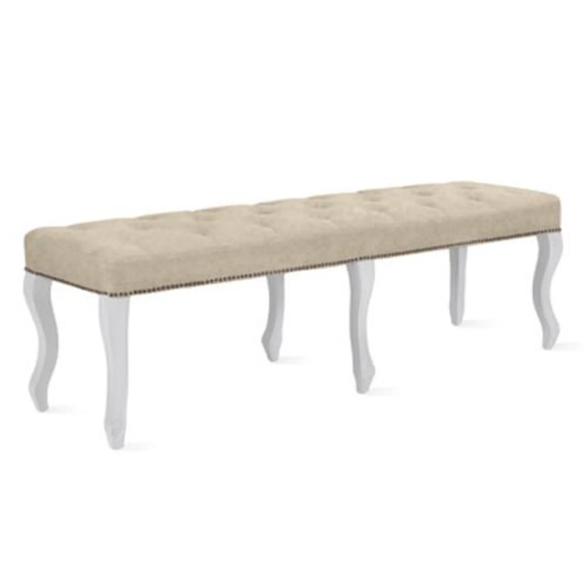 Archer Bench - High Gloss White