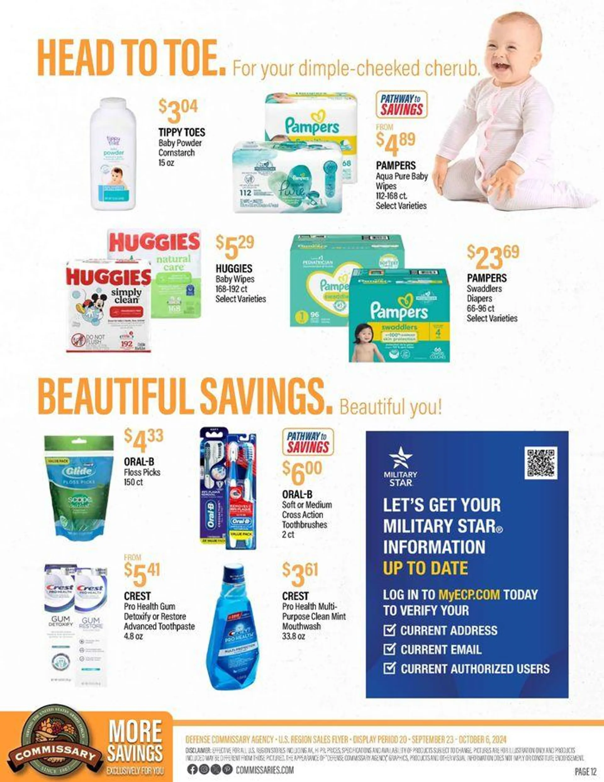 Weekly ad Flyer Commissary from September 23 to October 6 2024 - Page 12