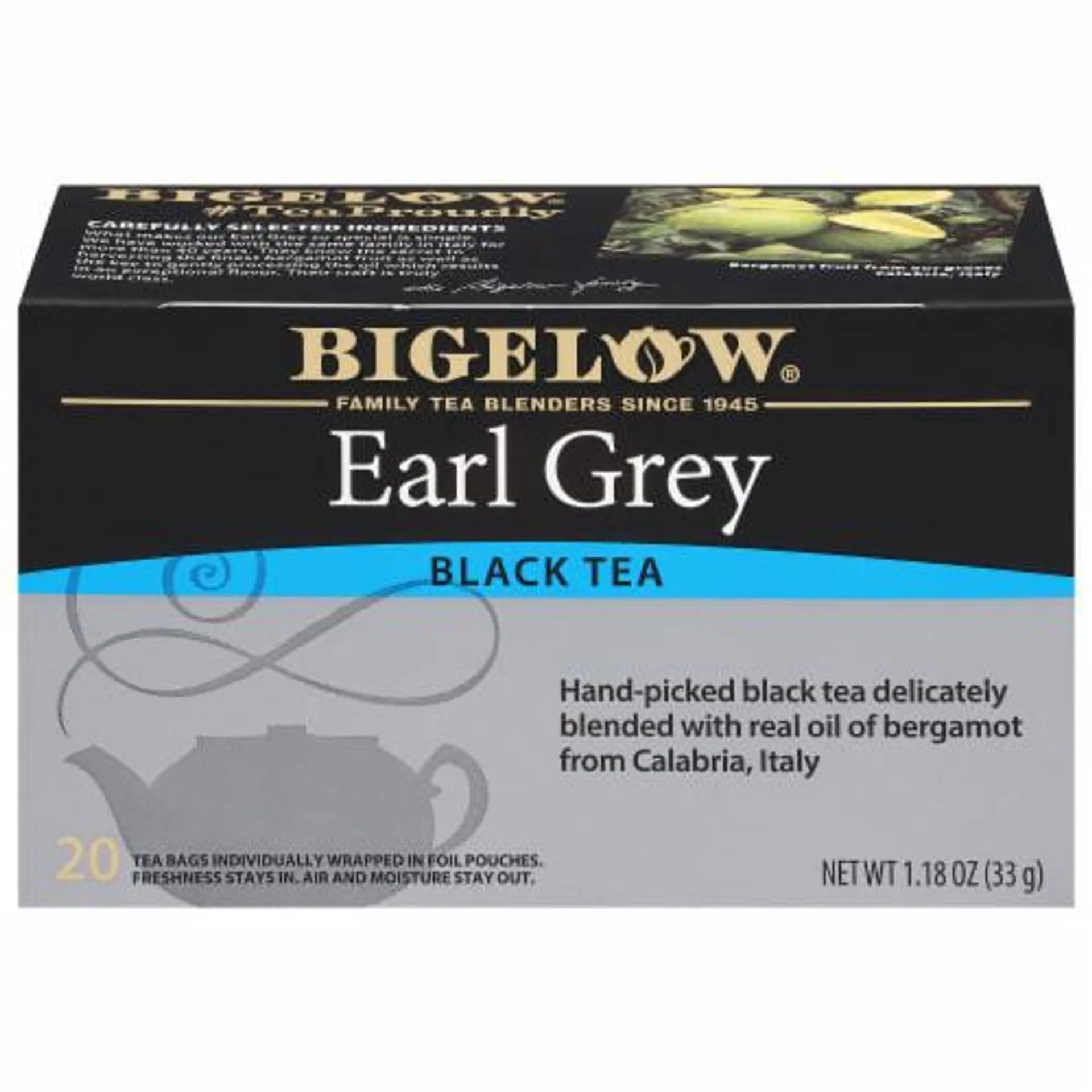 Bigelow® Earl Grey Black Tea Bags