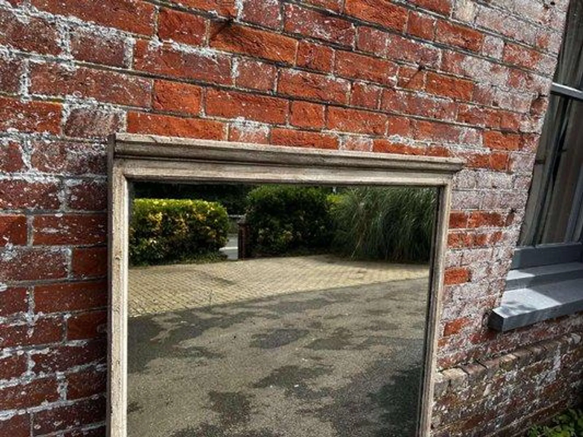 19th Century English Painted Mirror