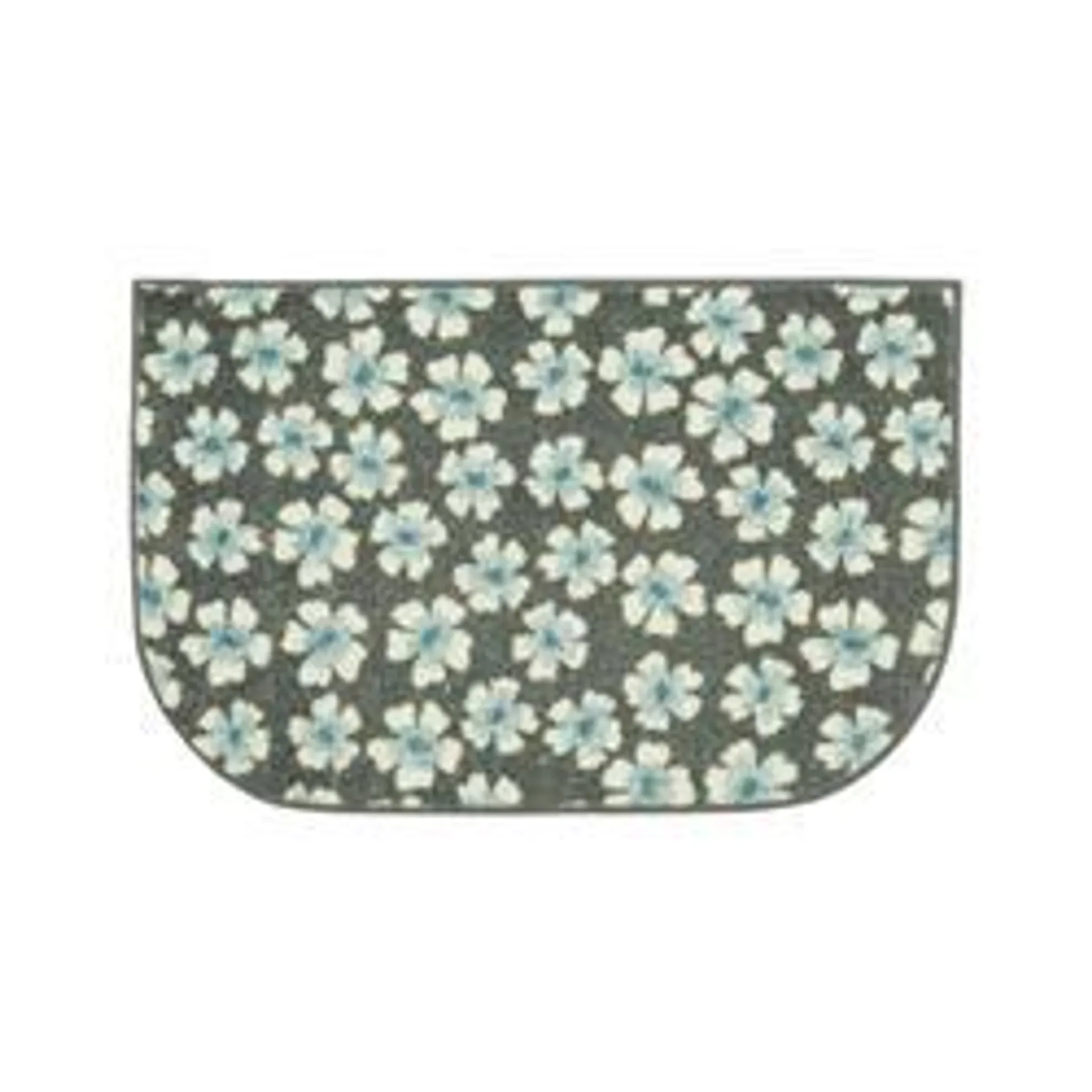 Mohawk Home® Simple Floral Aqua 20" x 30" Kitchen Mat