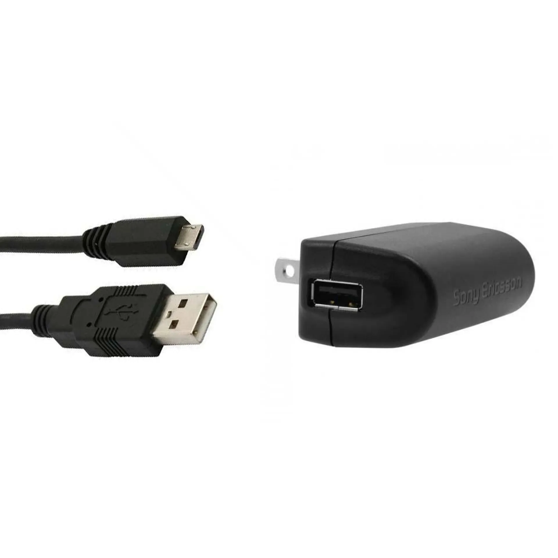 Sony Ericsson Wall Charger Adapter with Micro USB Cable 4ft.