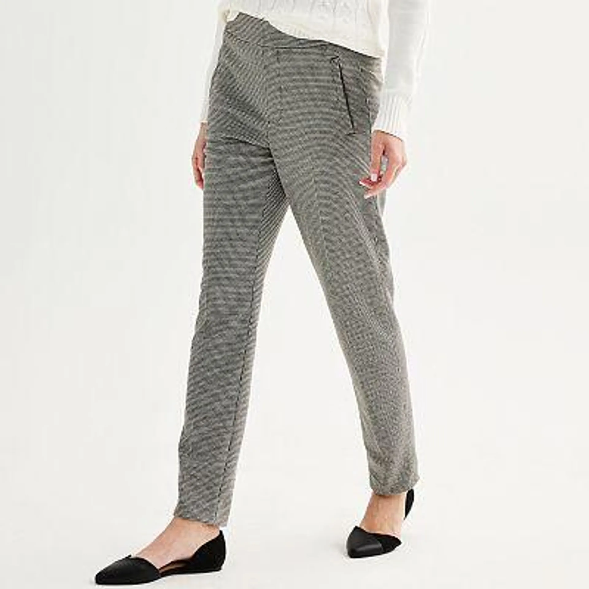 Women's Croft & Barrow® Ponte Classic Straight Pants