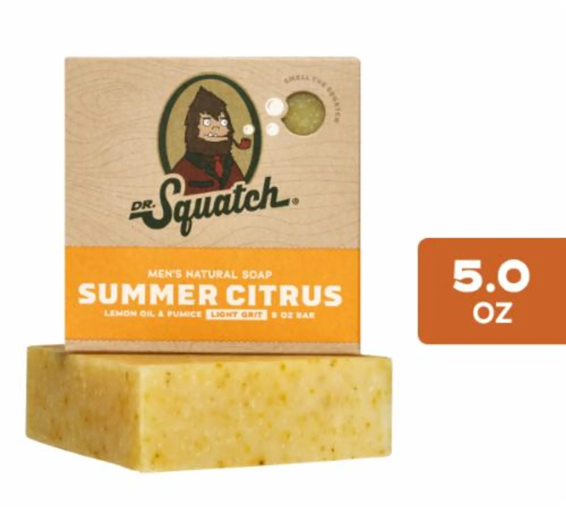 Dr. Squatch® Summer Citrus Bar Soap