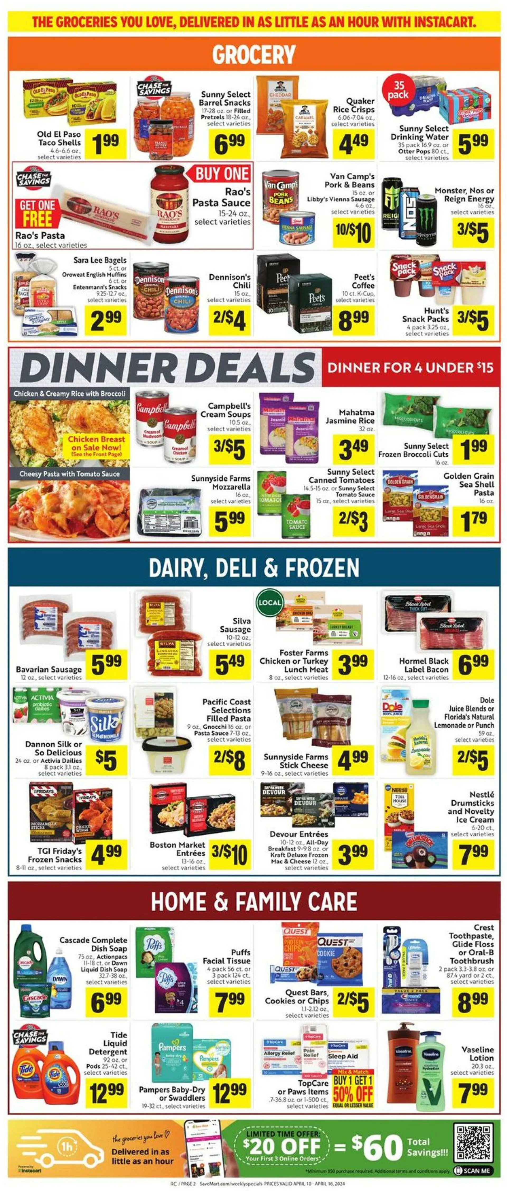 Weekly ad Save Mart Current weekly ad from April 10 to April 16 2024 - Page 2