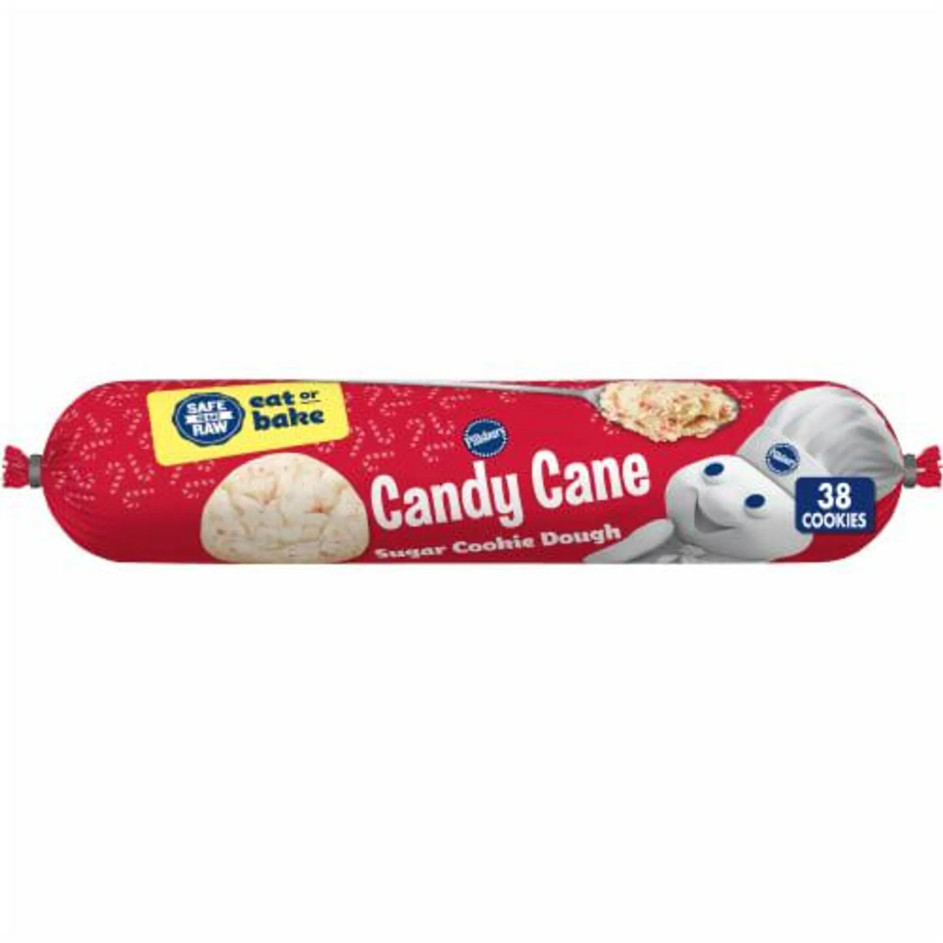 Pillsbury Ready to Bake Limited Edition Candy Cane Sugar Cookie Dough