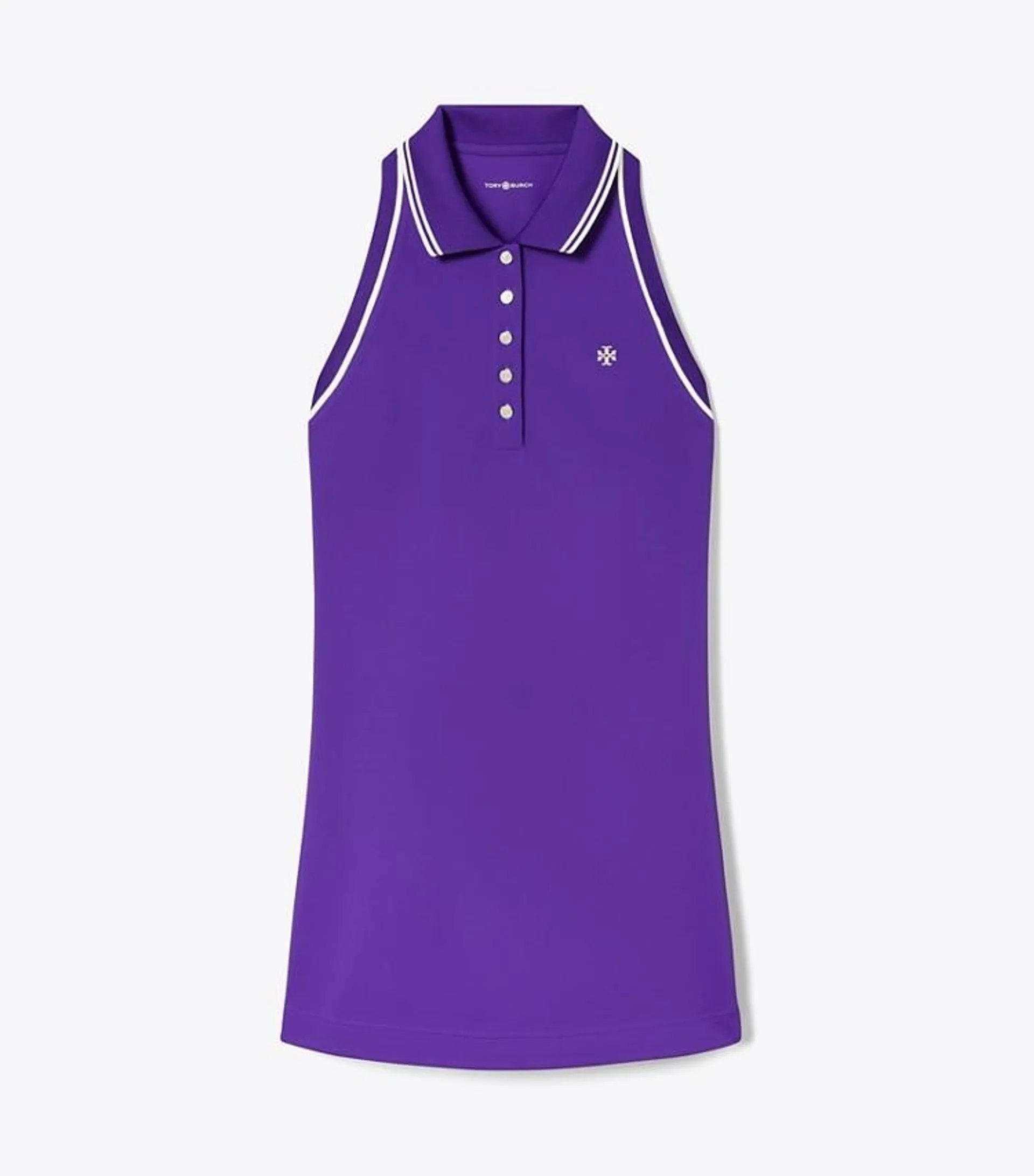 TECH PIQUÉ RACERBACK TANK TENNIS DRESS