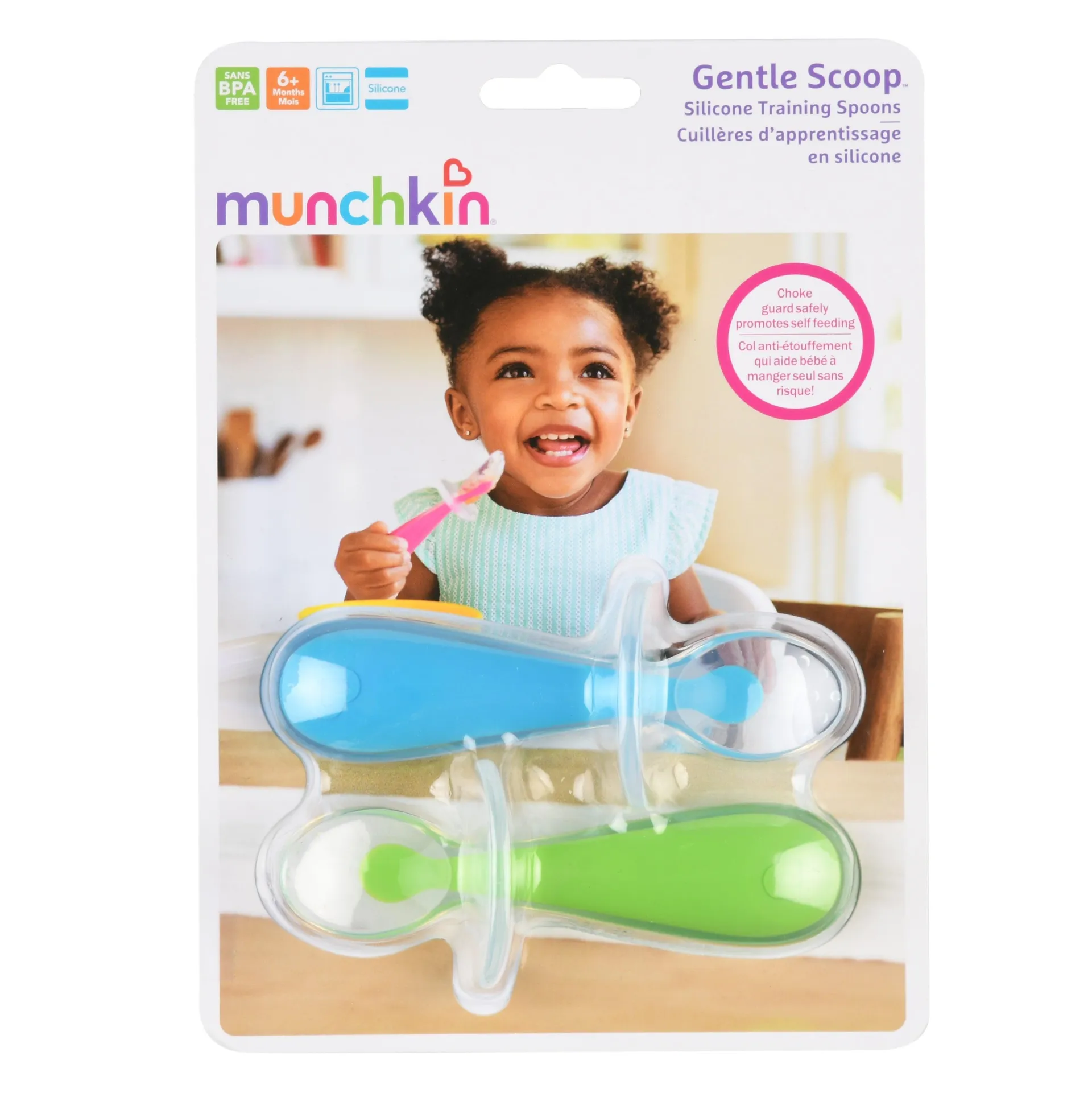 Munchkin Gentle Scoop Silicone Training Spoons