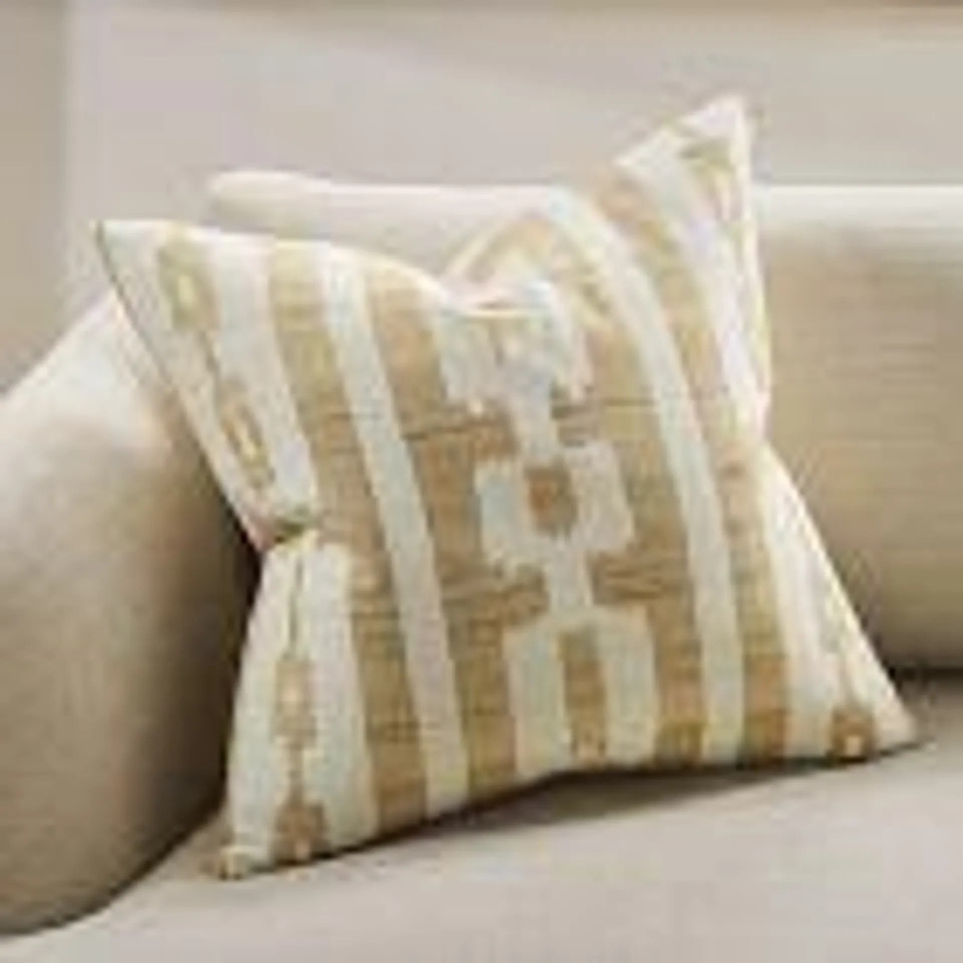 Modern Ikat Pillow Cover - Clearance