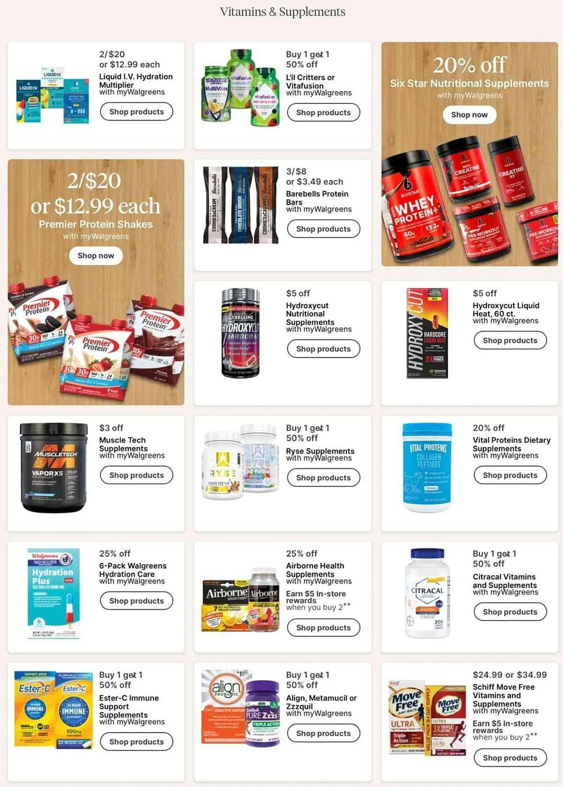 Weekly ad Walgreens Weekly Ad from July 13 to July 19 2025 - Page 6