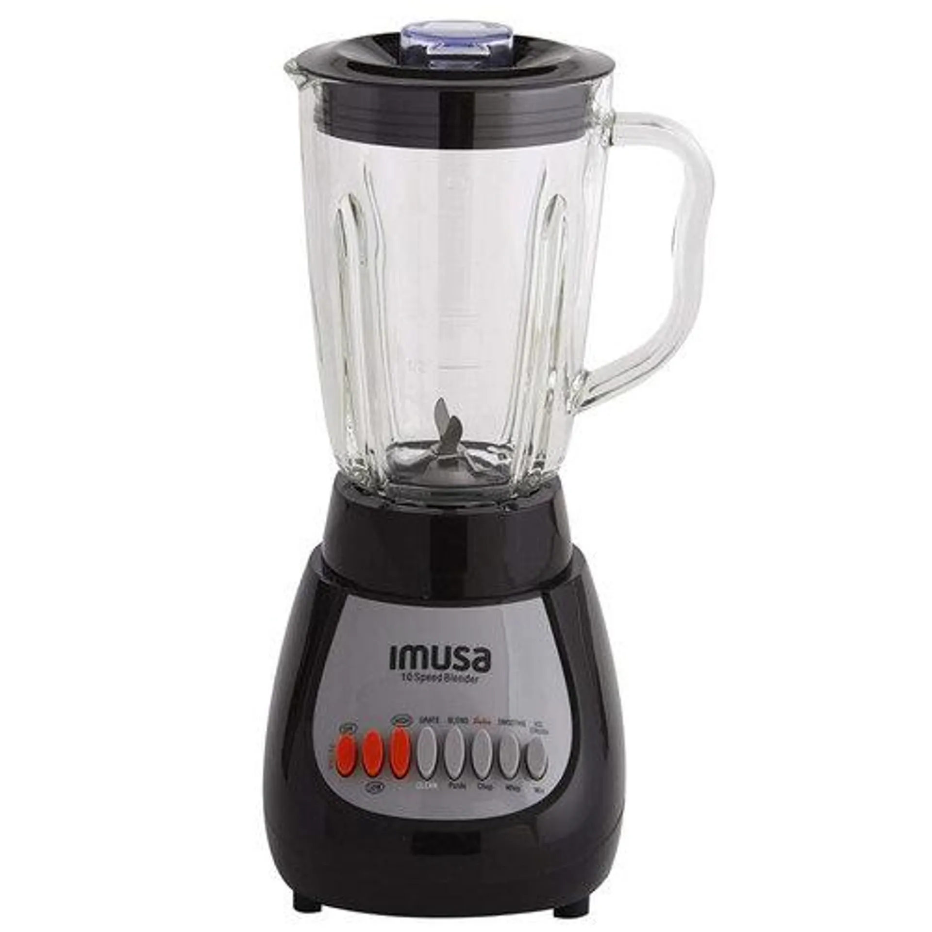 - 10-Speed Blender with Glass Jar