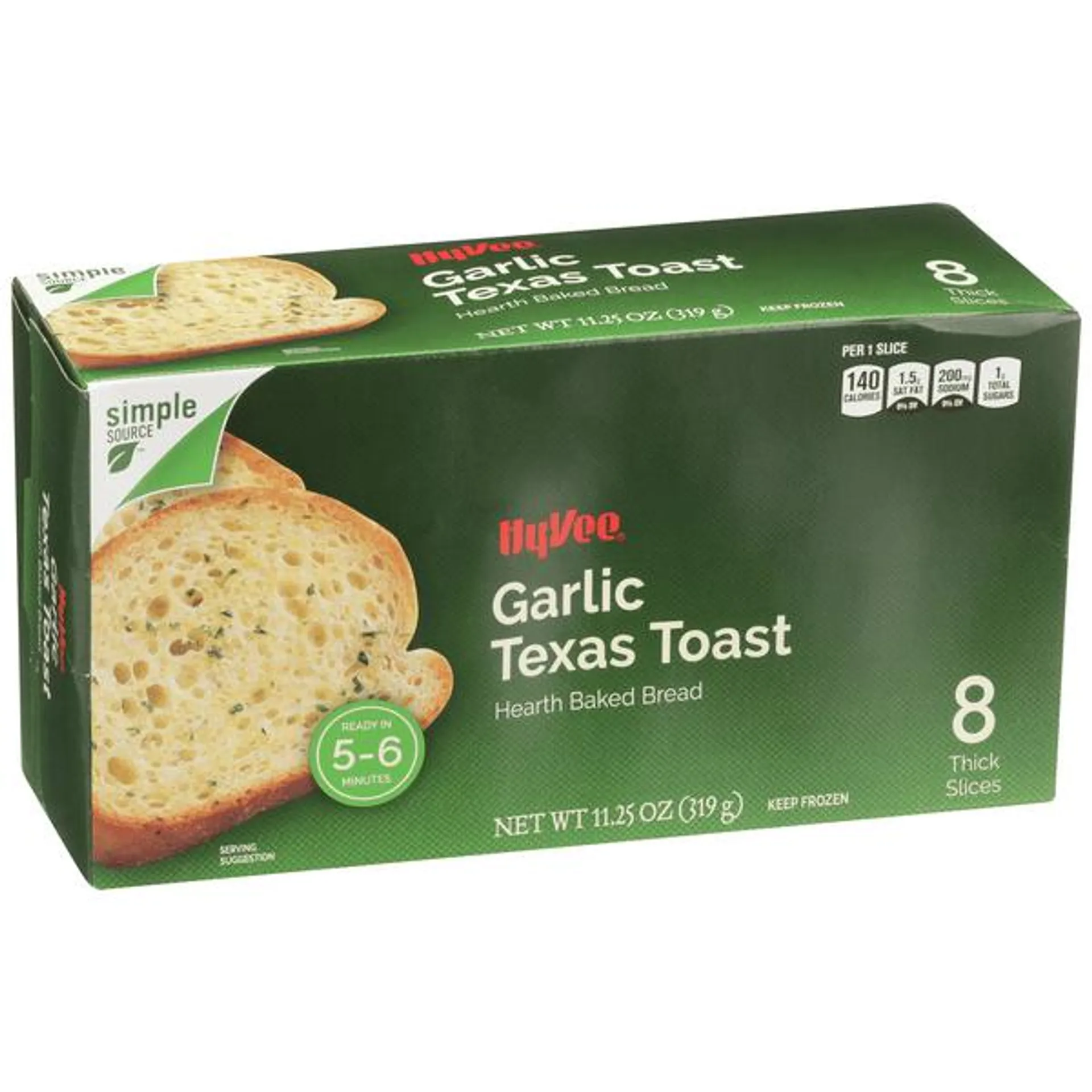 Hy-Vee Garlic Texas Toast 8Ct