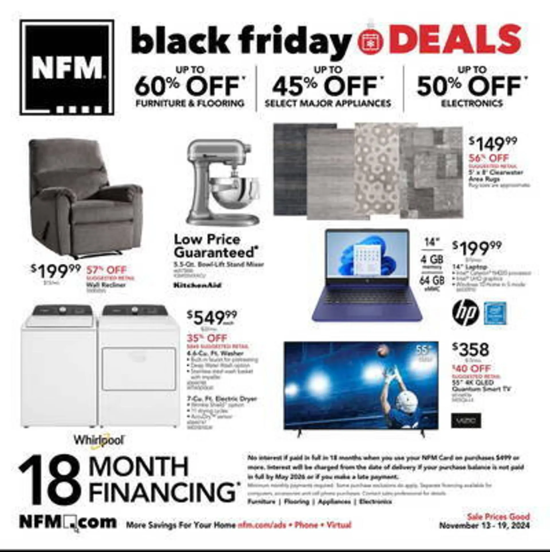 Nebraska Furniture Mart Weekly Ad - 1